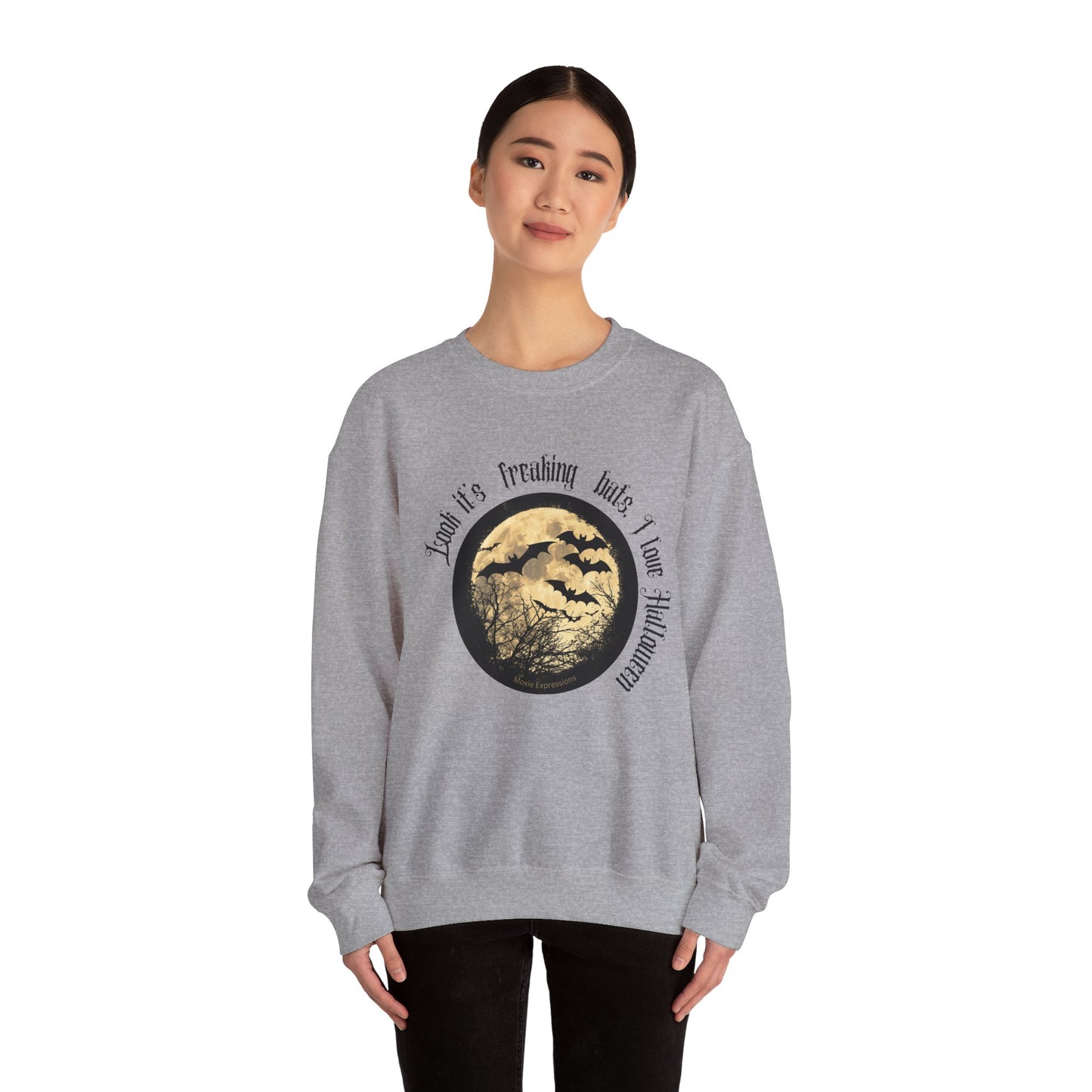 Twilight Bats Unisex Softstyle Crewneck T-Shirt