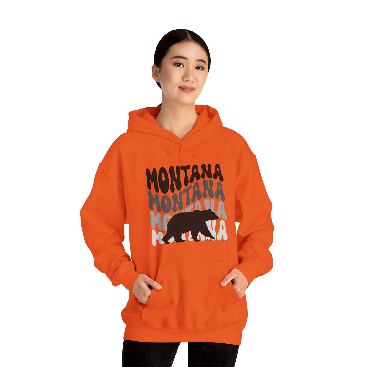 Montana Wild Unisex Hooded Sweatshirt