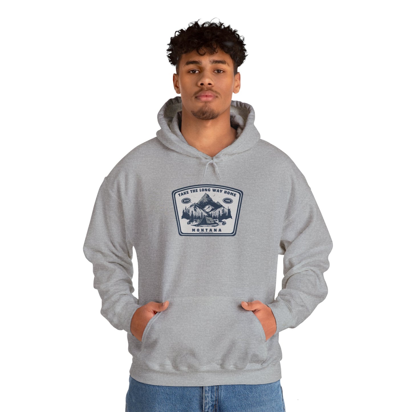 Montana Wanderer Unisex Crewneck Sweatshirt