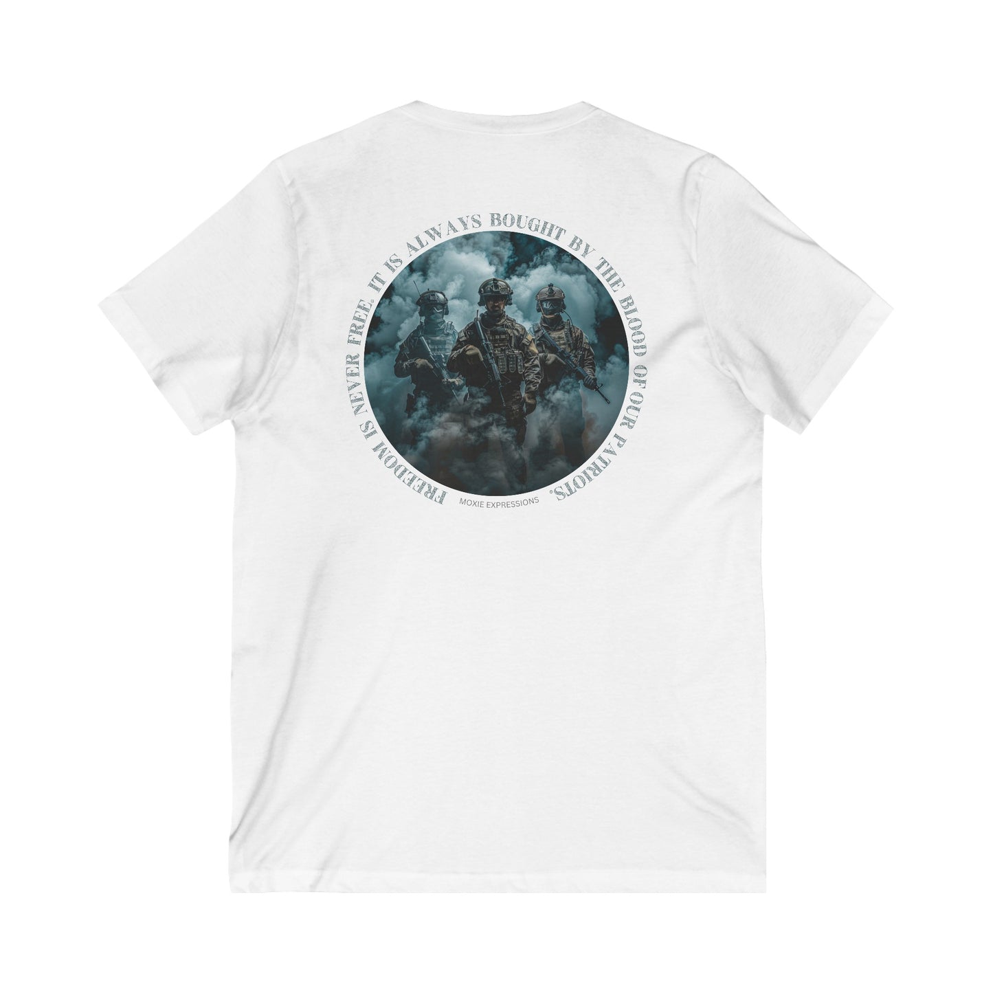 Patriot’s Valor Unisex Jersey Short Sleeve V-Neck Tee
