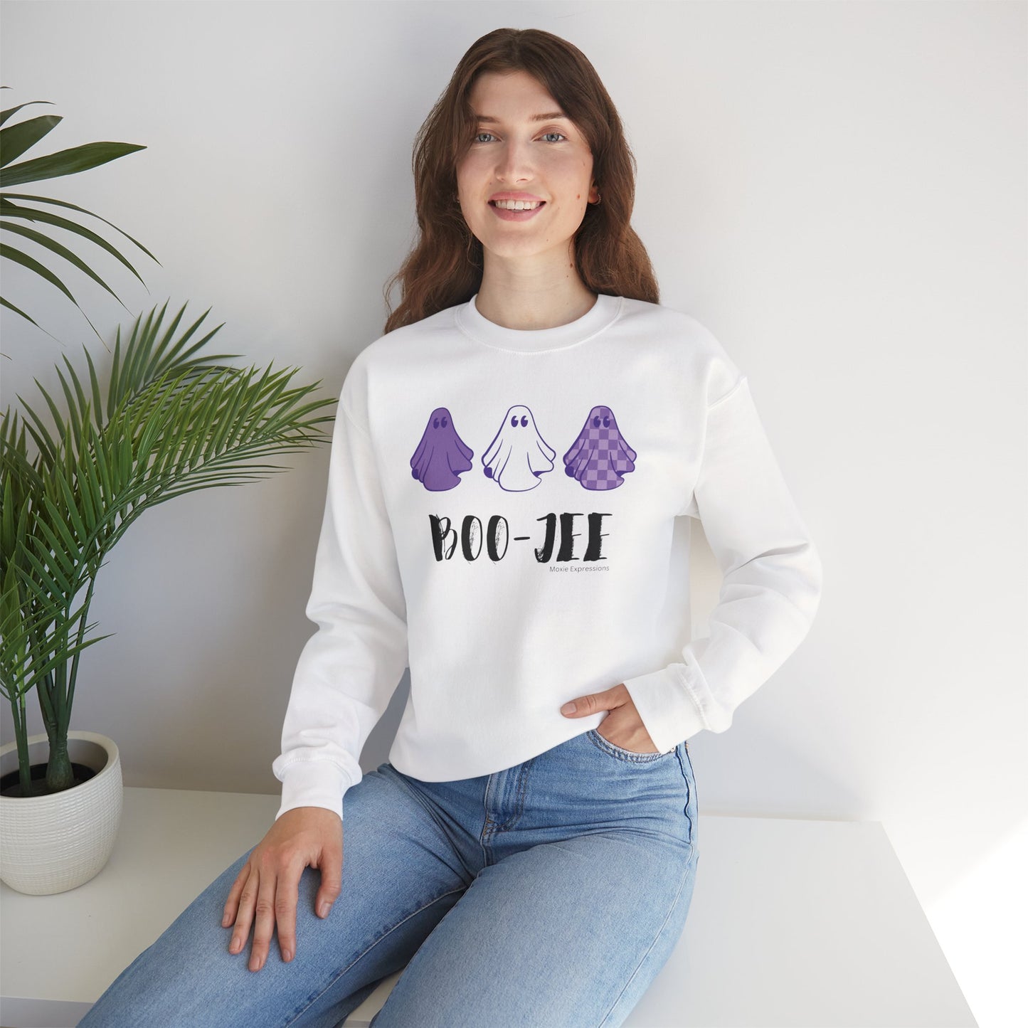 Ghost Glam Unisex Crewneck Sweatshirt