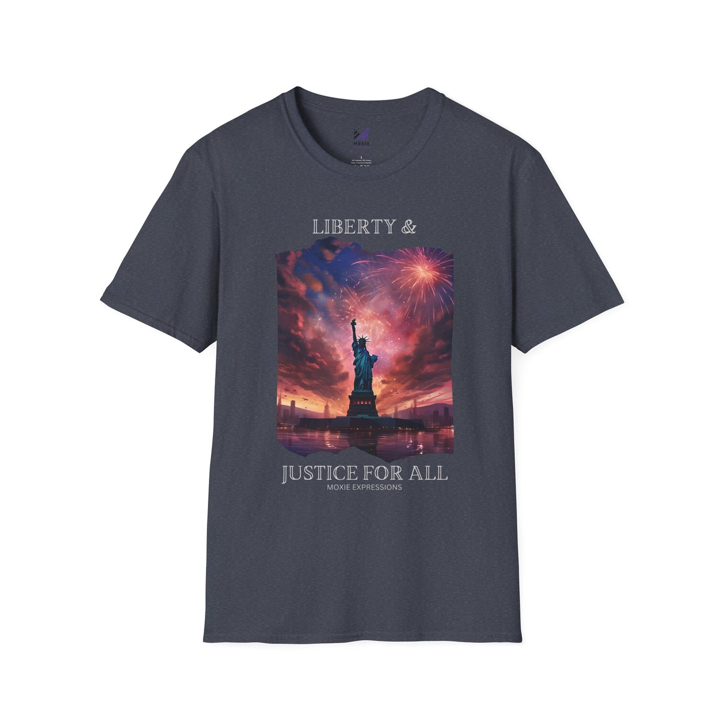 Liberty’s Radiance Unisex Softstyle Crewneck T-Shirt