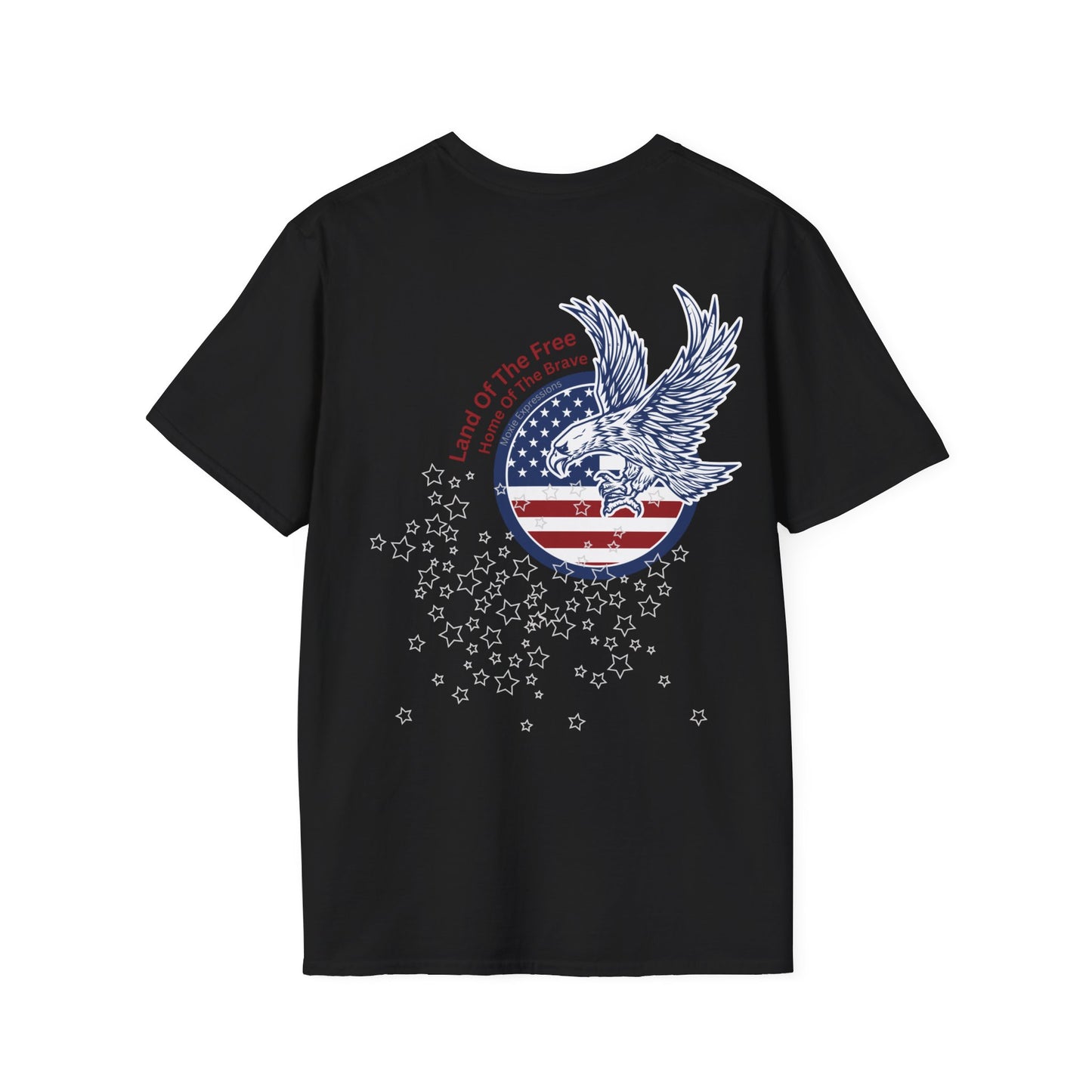 Freedom Eagle Unisex Softstyle Crewneck T-Shirt