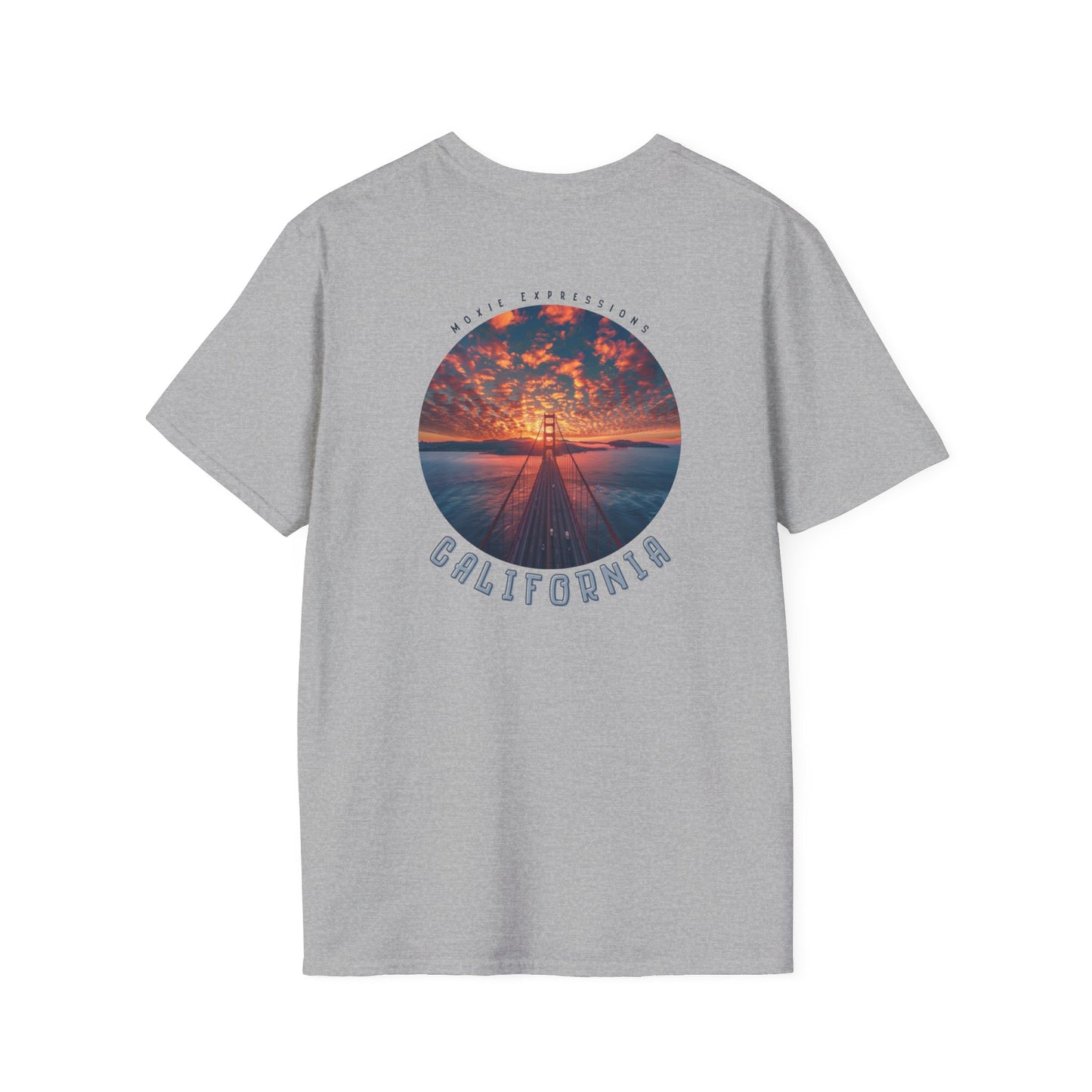 California Horizon Unisex Softstyle Crewneck T-Shirt