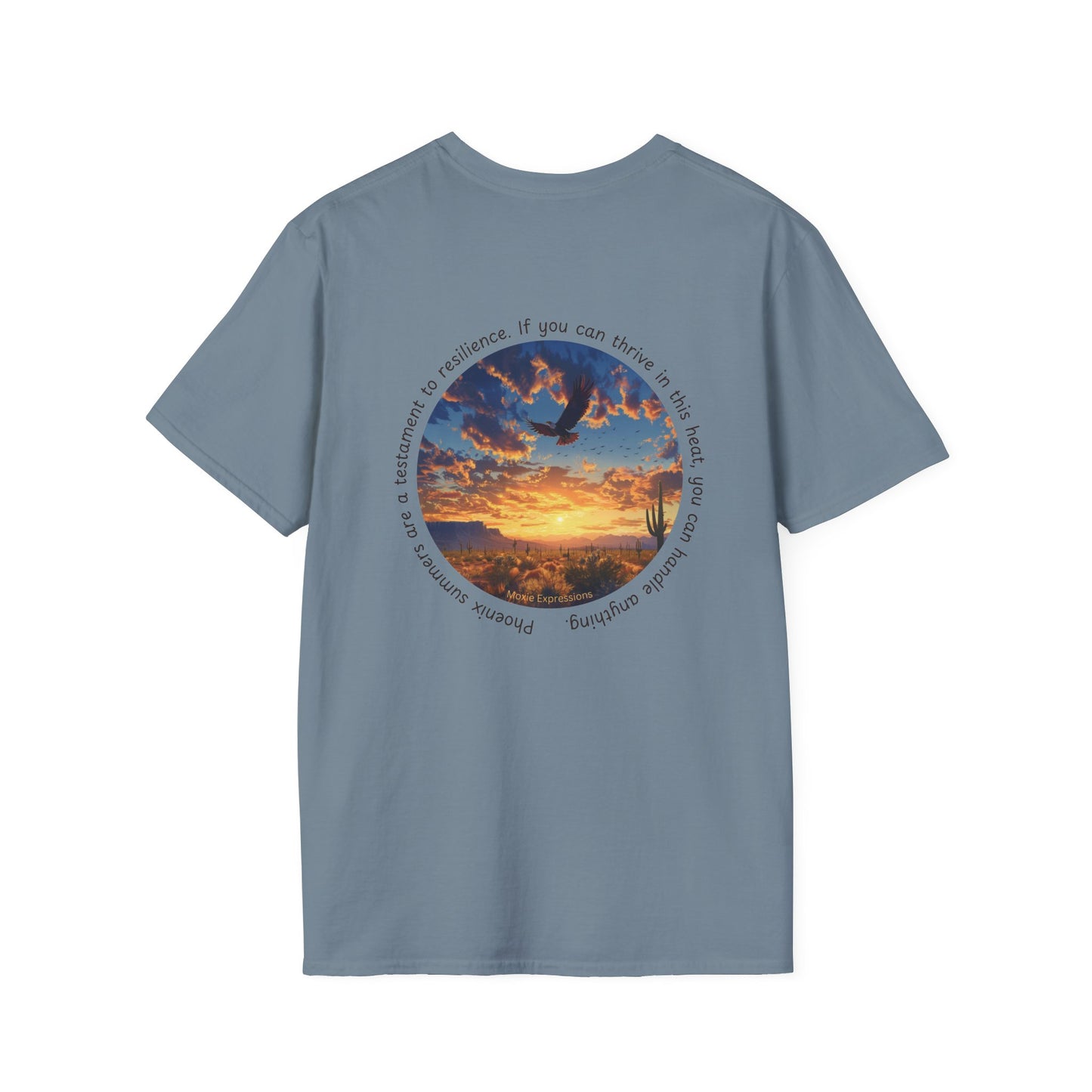 Desert Resilience Unisex Softstyle Crewneck T-Shirt