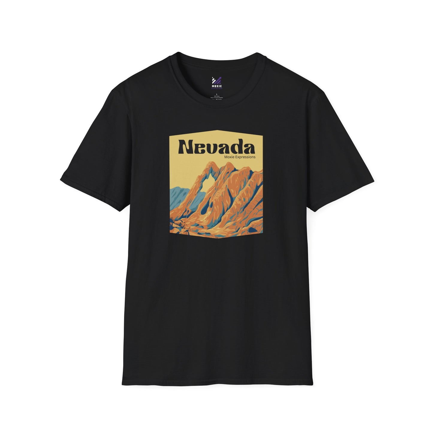 Nevada Wild Unisex Softstyle Crewneck T-Shirt
