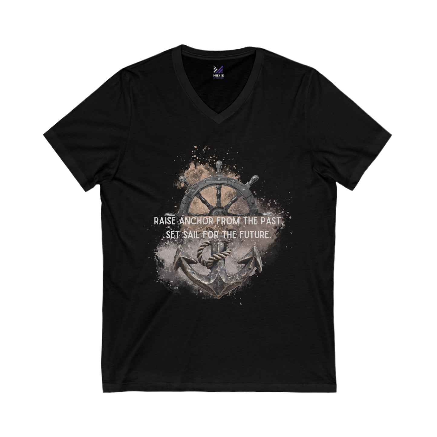 Anchor's Legacy Unisex Jersey Short Sleeve V-Neck Tee