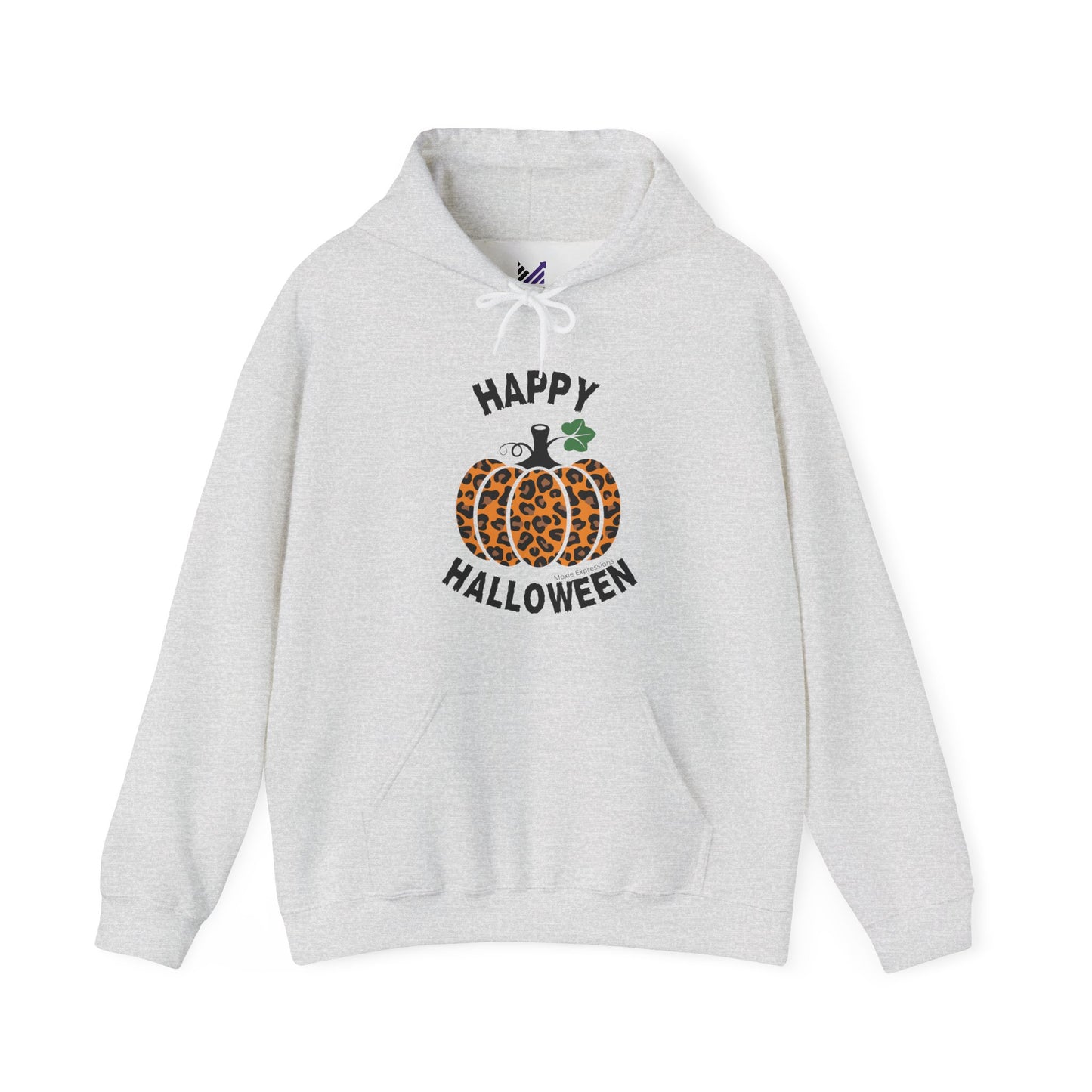 Cheetah Chic Pumpkin Patch Unisex Hooded Sweatshirt