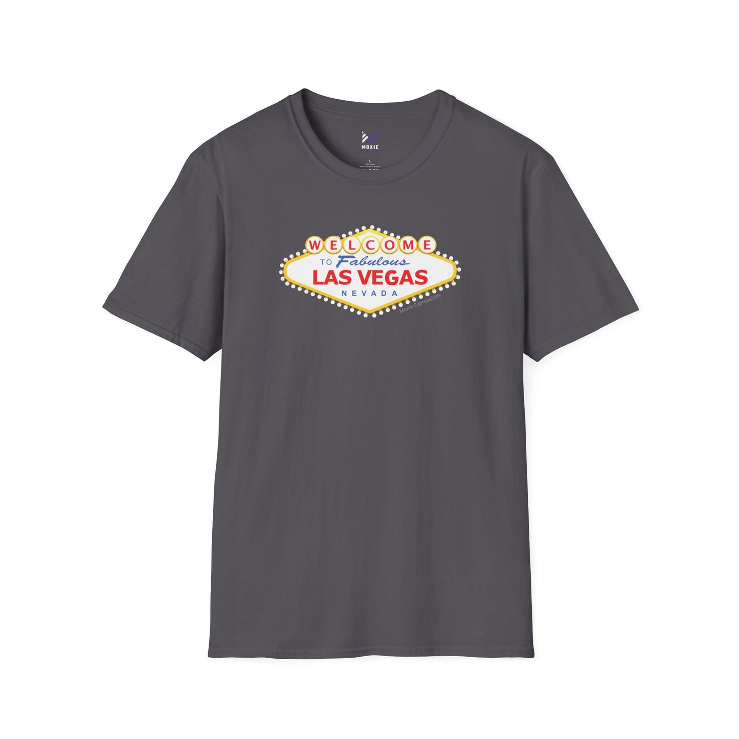 Vegas Vibes Unisex Softstyle Crewneck T-Shirt