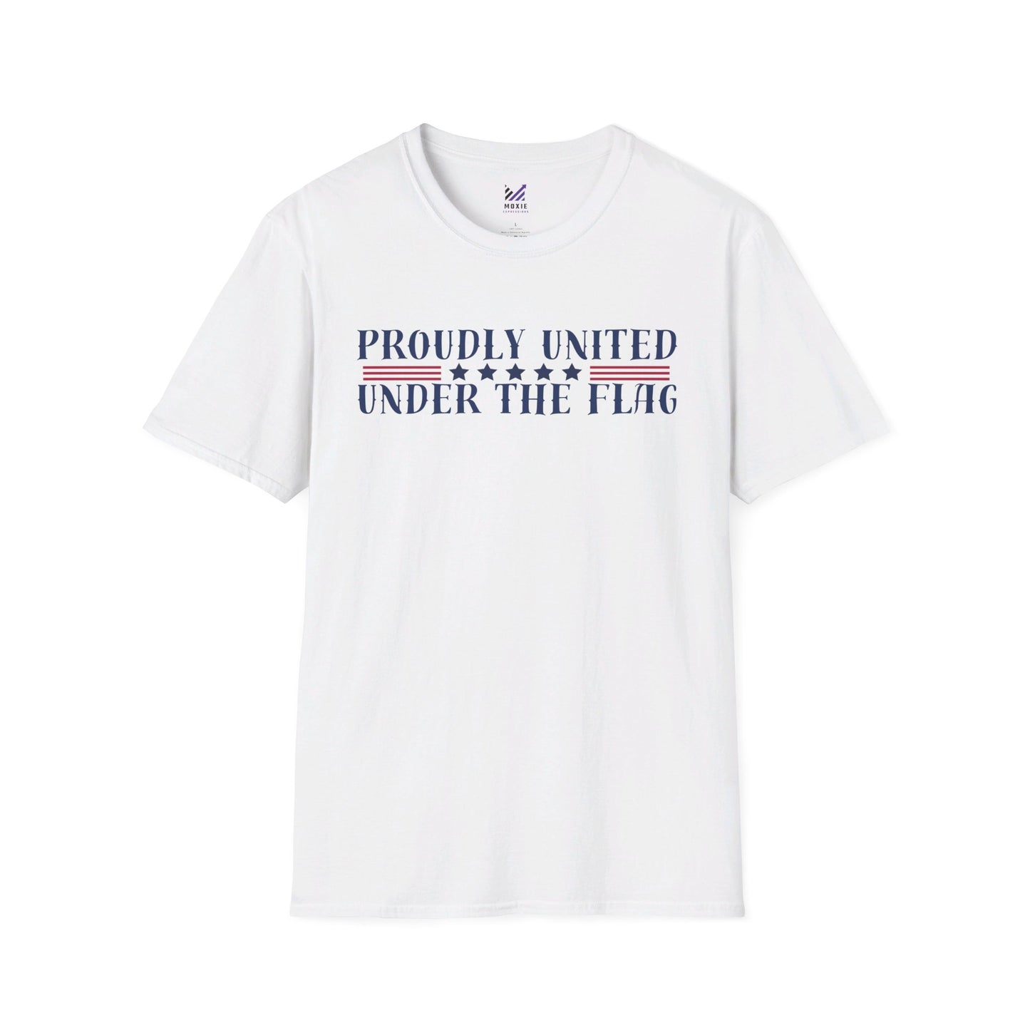 Proud Patriot Unisex Softstyle Crewneck T-Shirt