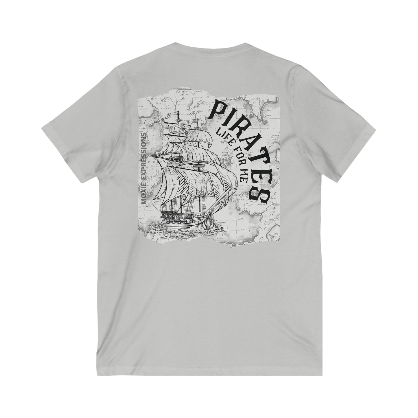 Blackbeard Legacy Unisex Jersey Short Sleeve V-Neck Tee