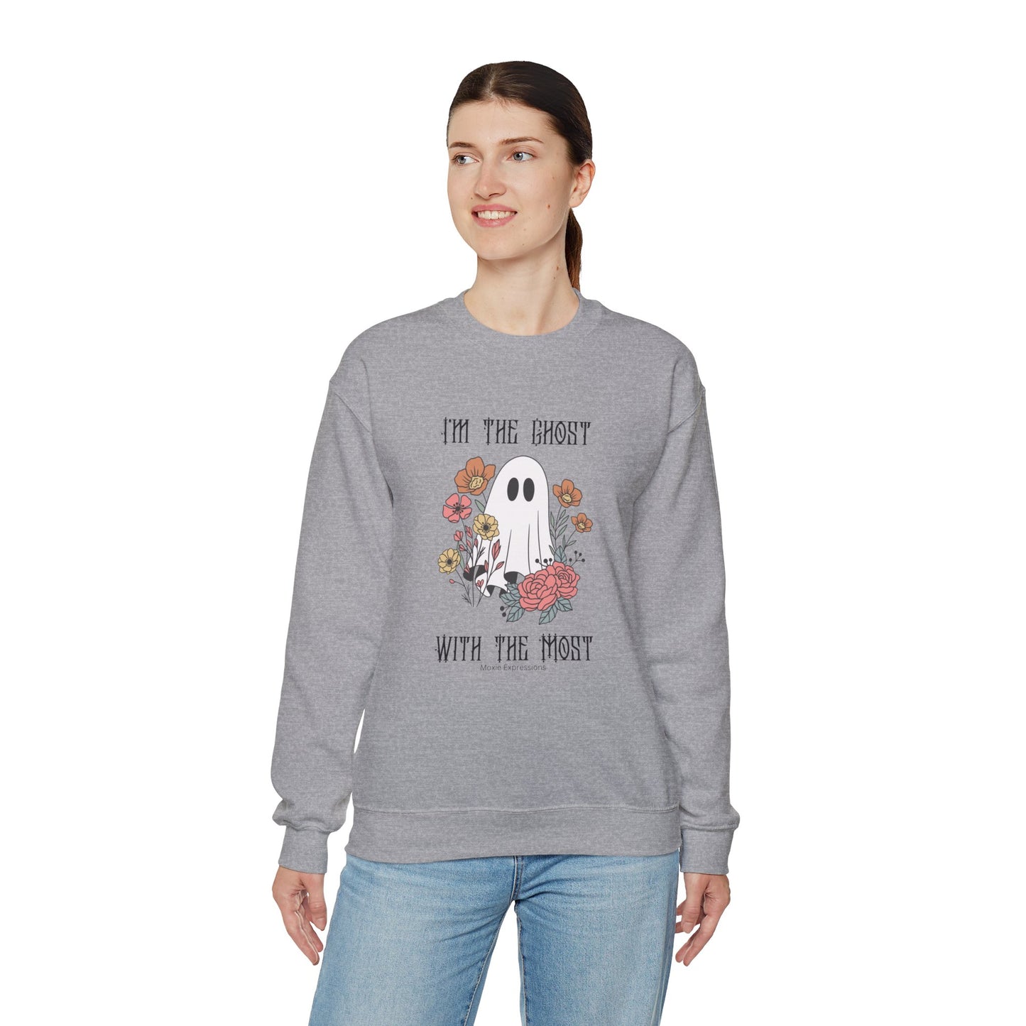 Ghost with the Most Unisex Crewneck Sweatshirt