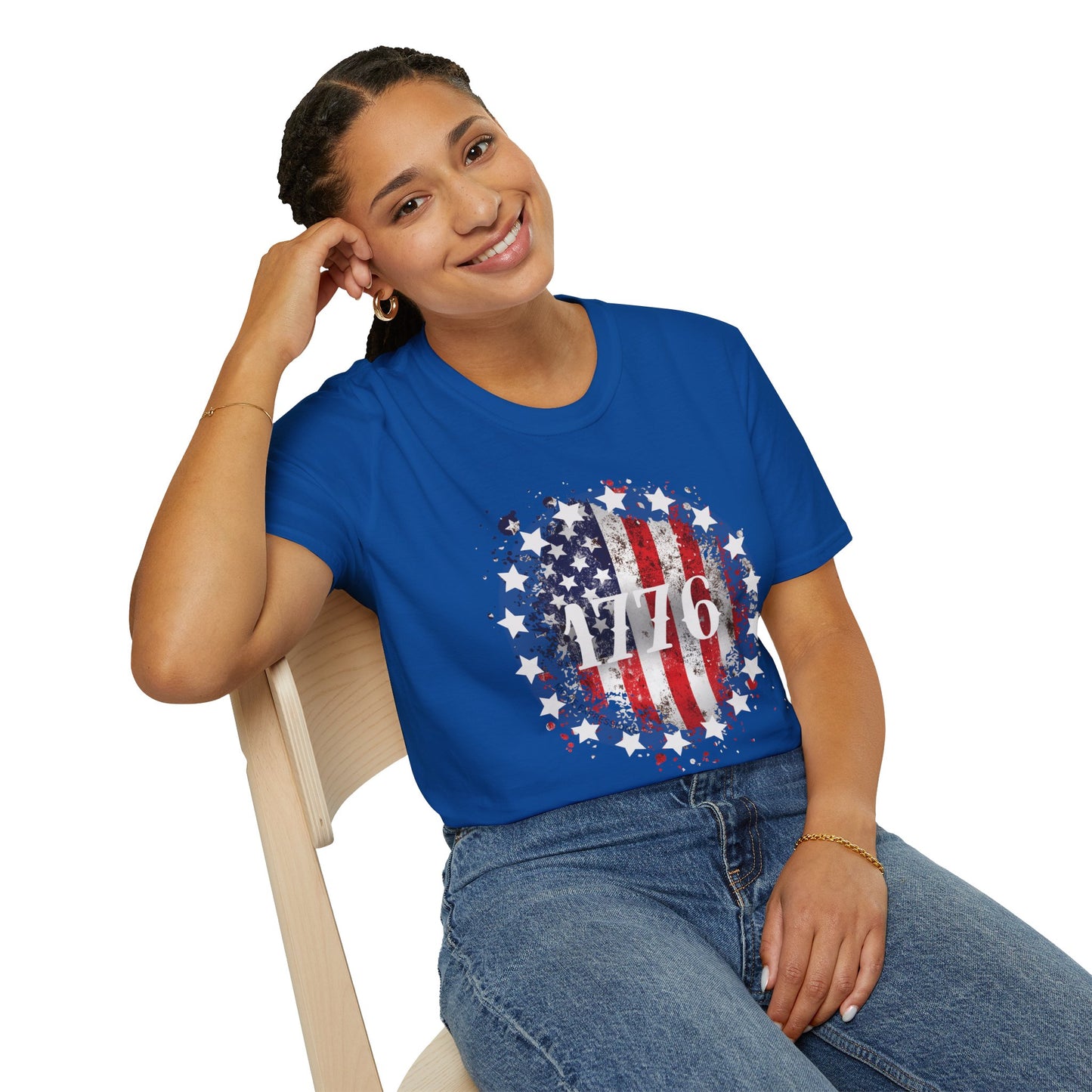 1776 Unisex Softstyle Crewneck T-Shirt