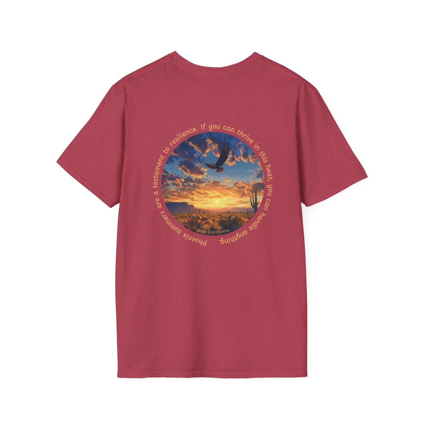 Desert Resilience Unisex Softstyle Crewneck T-Shirt