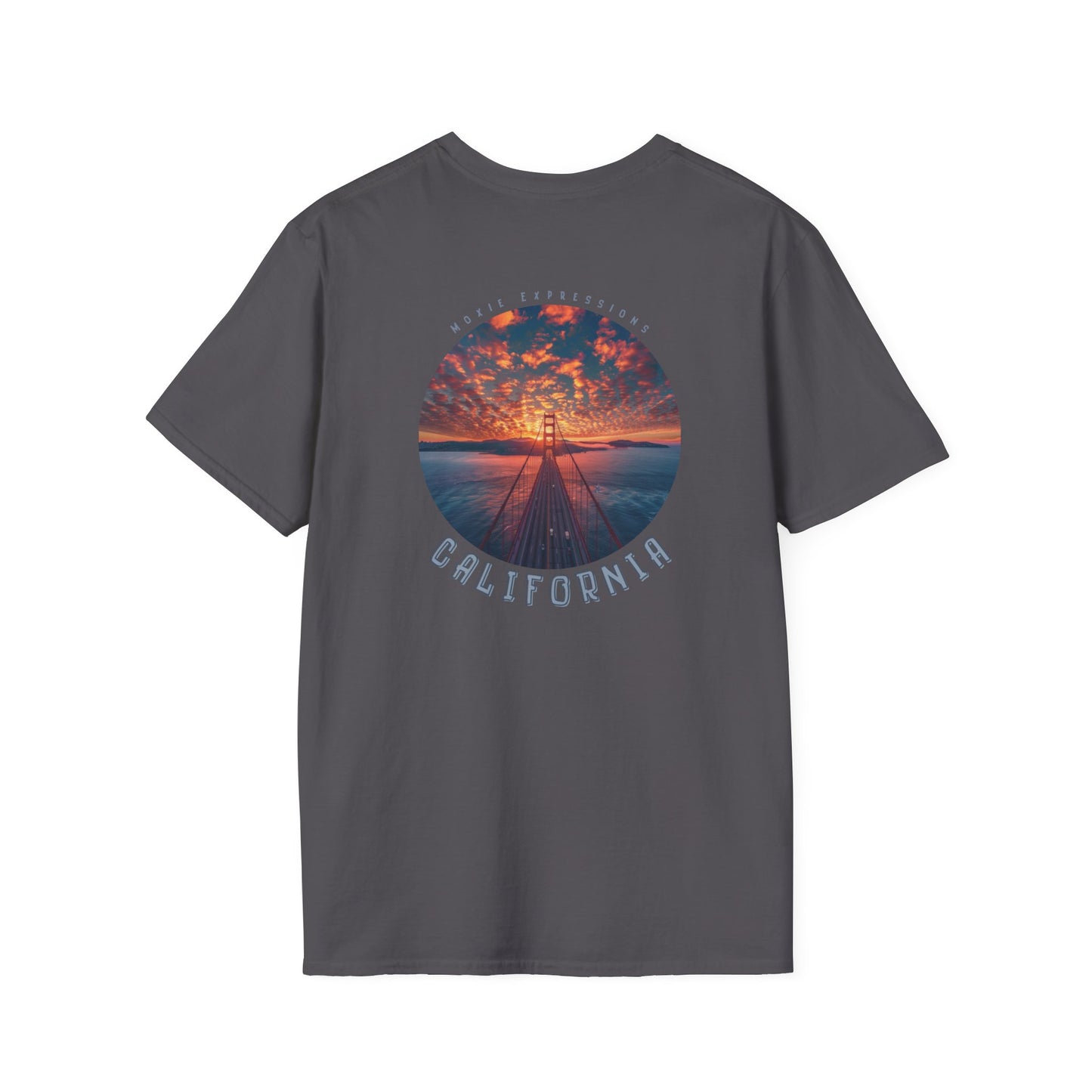 California Horizon Unisex Softstyle Crewneck T-Shirt