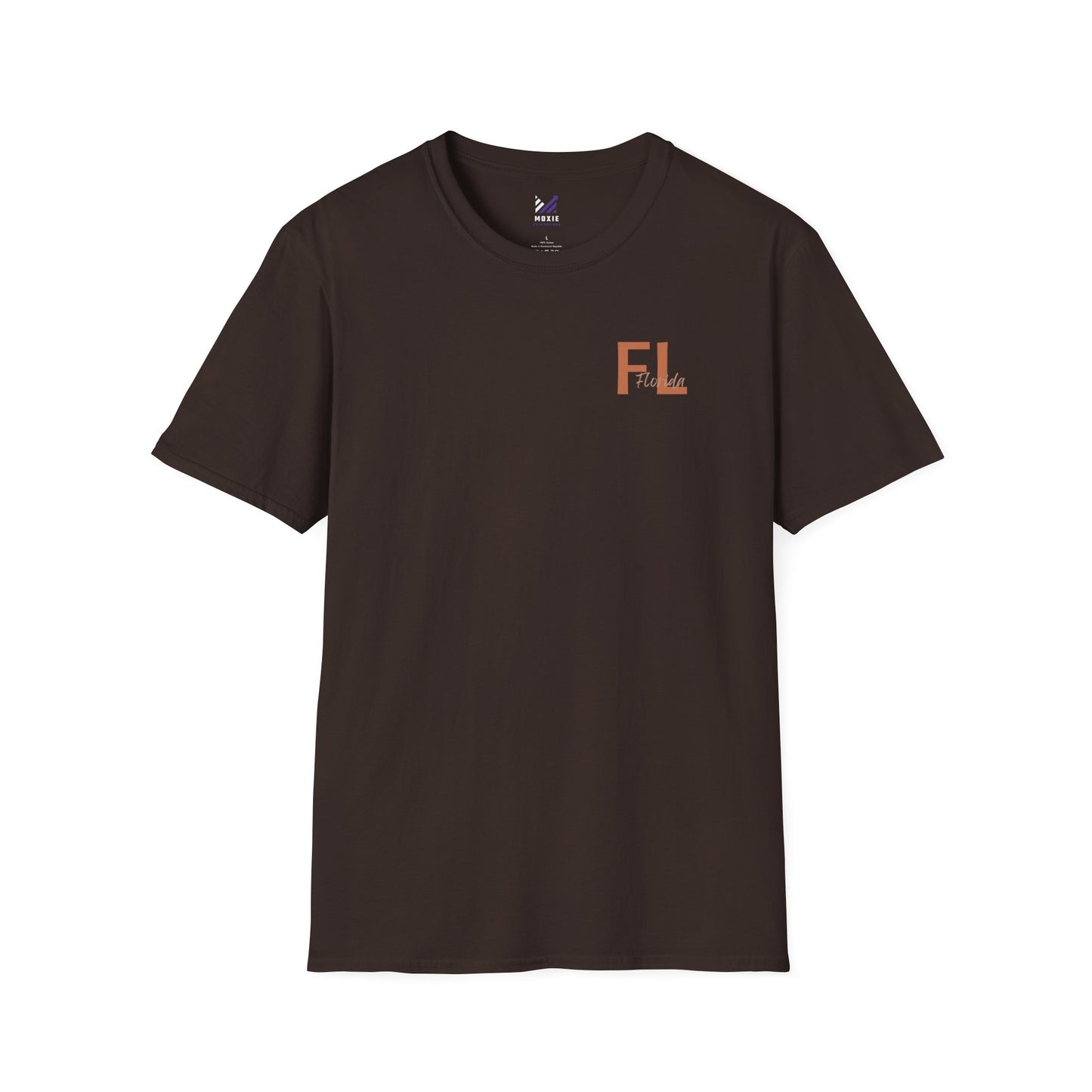 Florida Sunset Currents Unisex Softstyle Crewneck T-Shirt