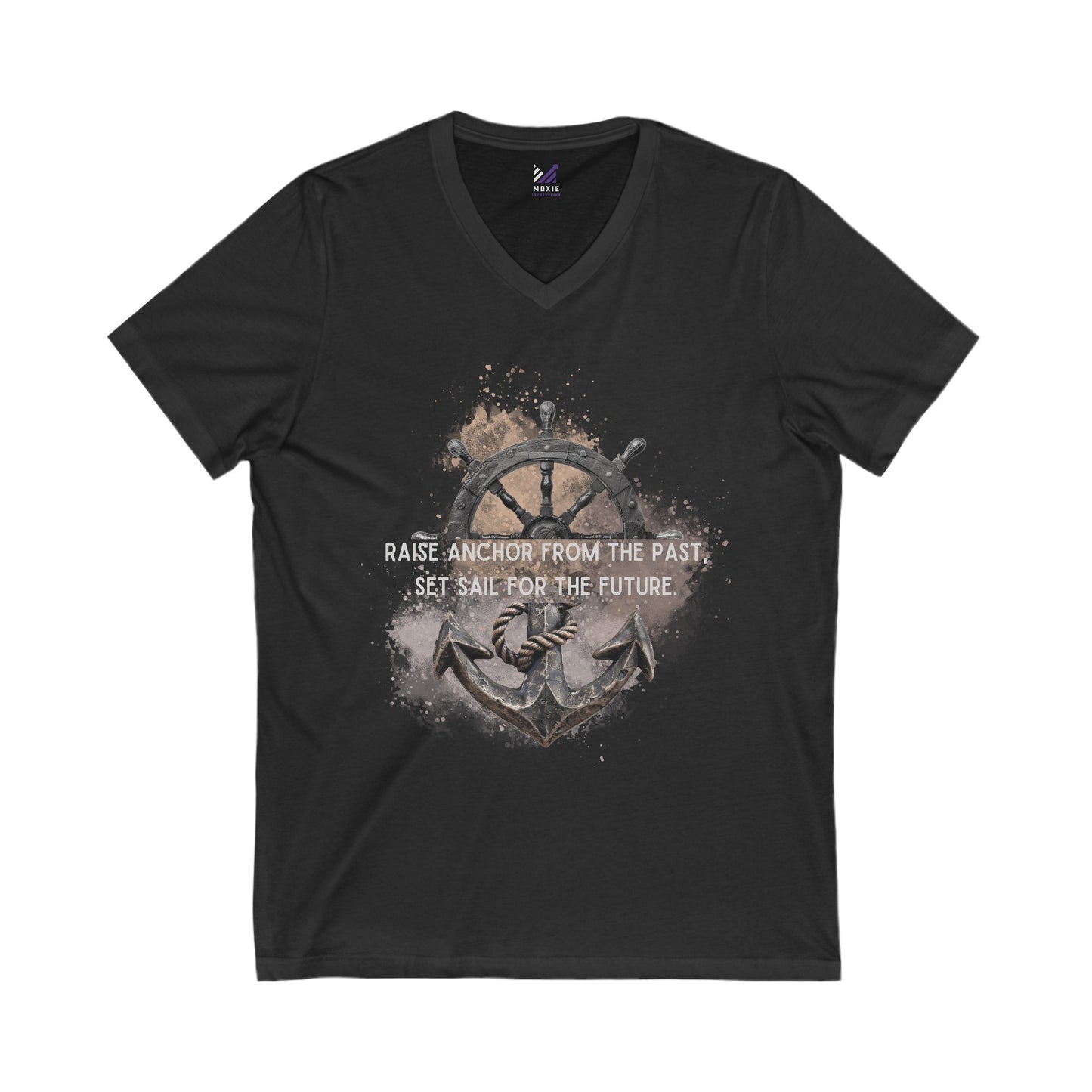 Anchor's Legacy Unisex Jersey Short Sleeve V-Neck Tee