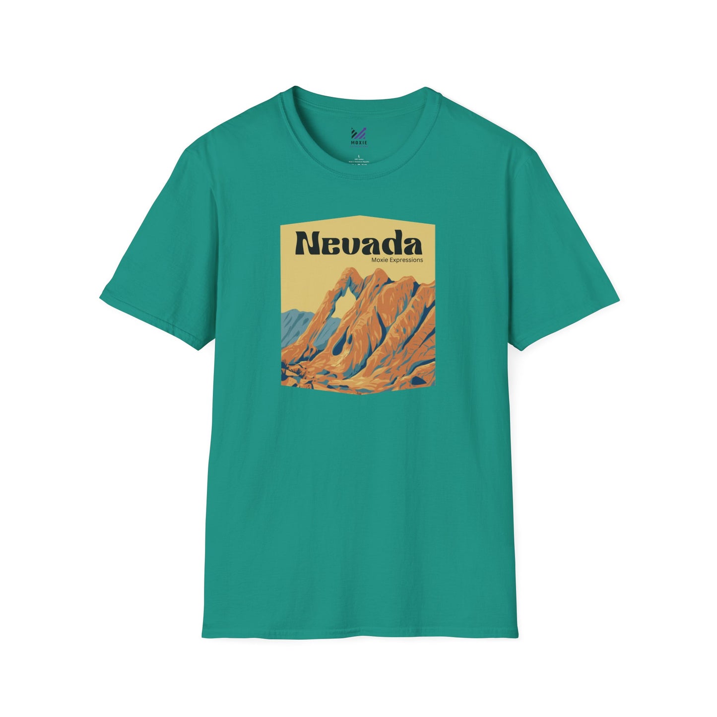 Nevada Wild Unisex Softstyle Crewneck T-Shirt