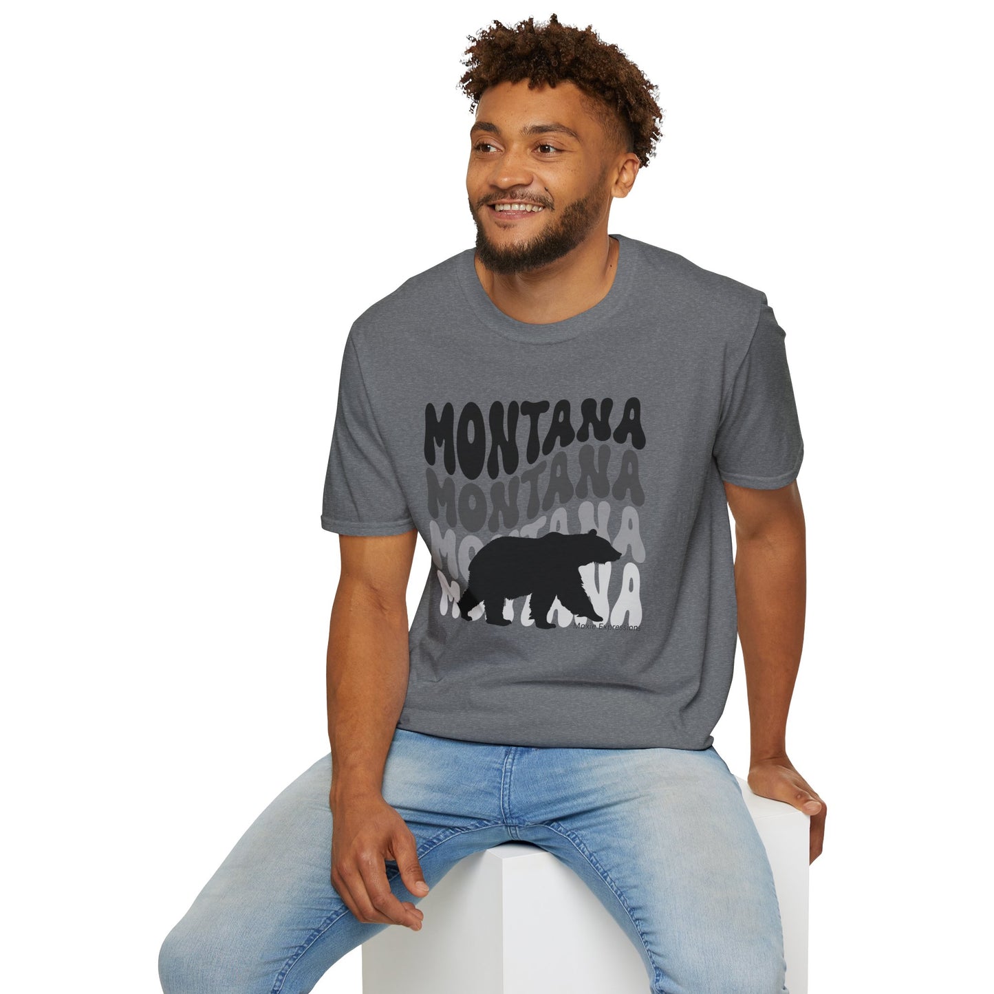 Wild Montana Unisex Softstyle Crewneck T-Shirt
