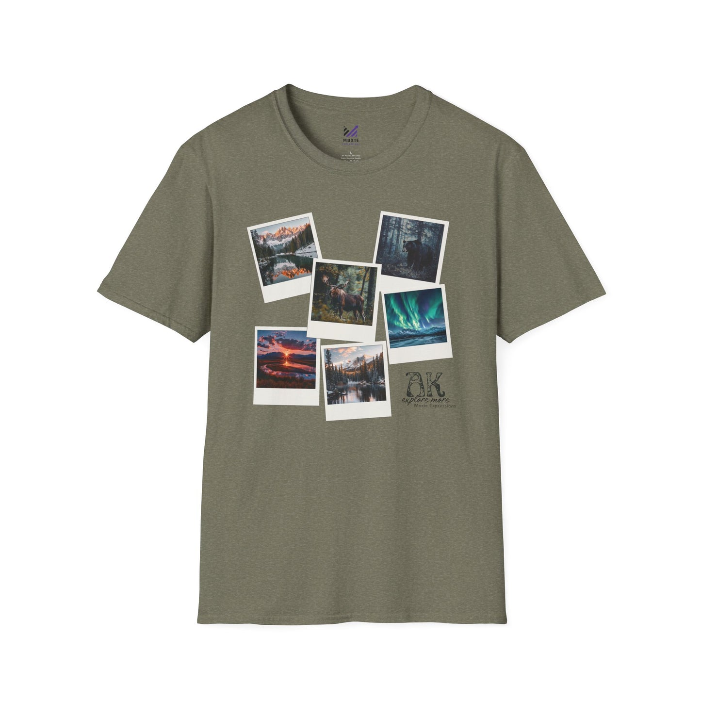 Alaska Explore More Unisex Softstyle Crewneck T-Shirt