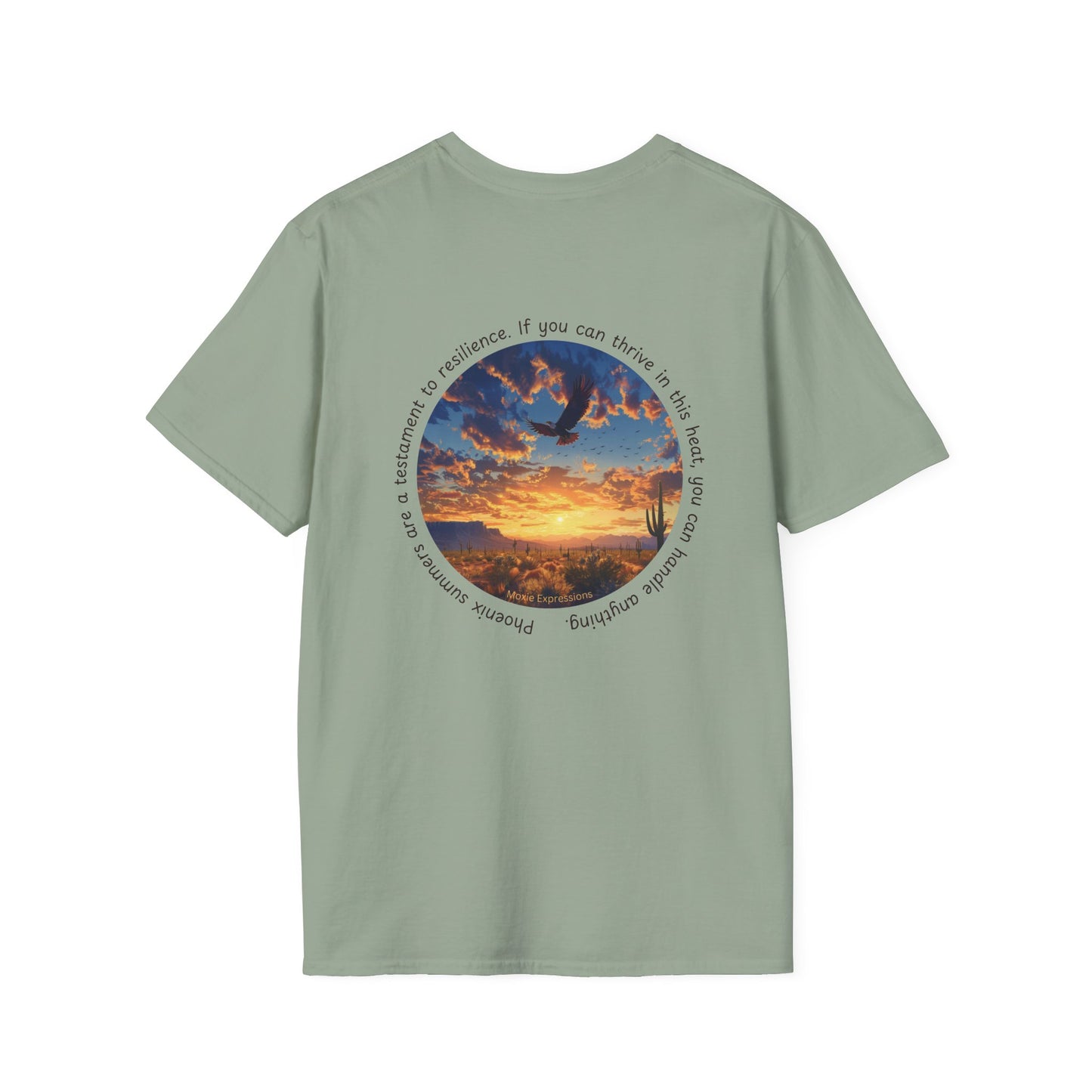 Desert Resilience Unisex Softstyle Crewneck T-Shirt