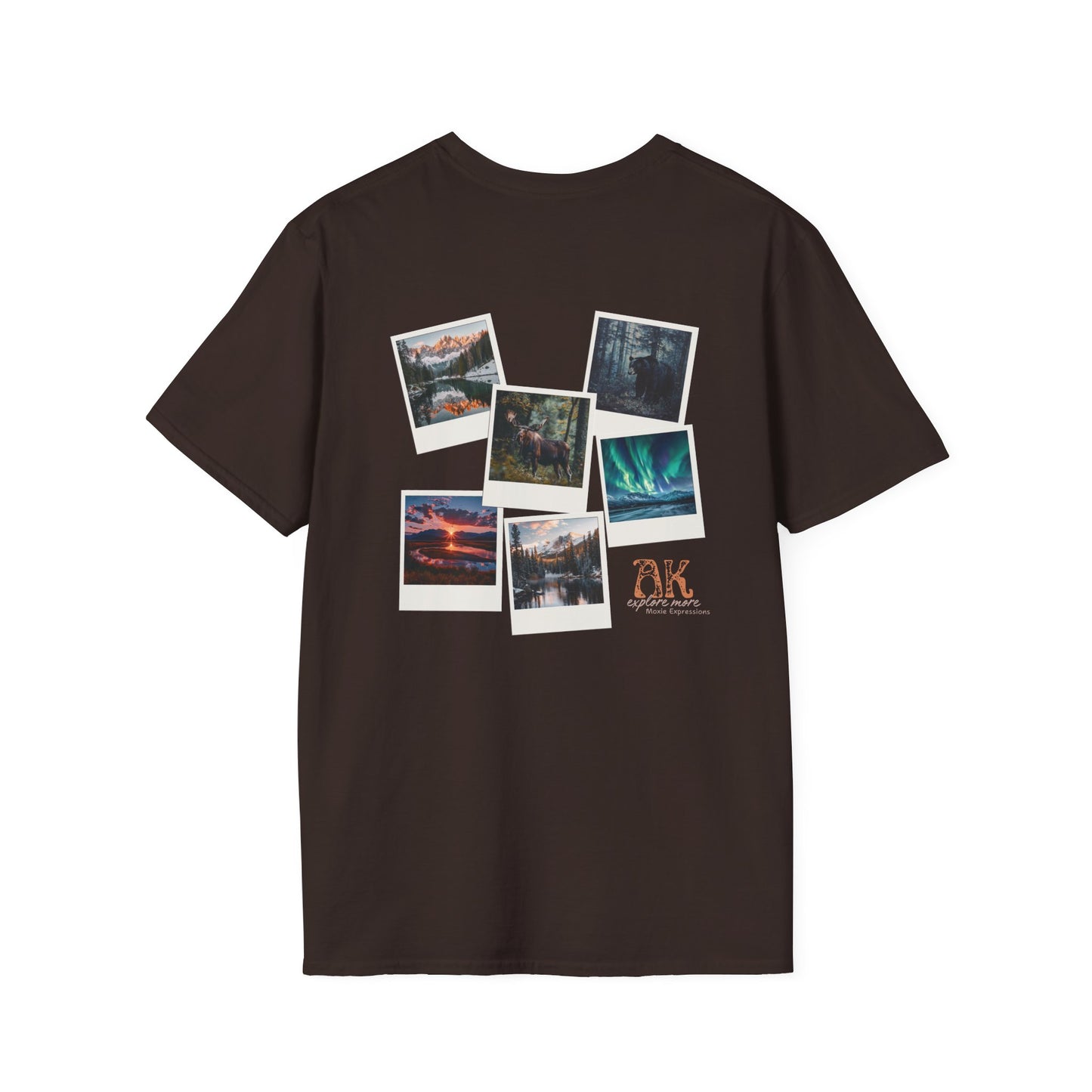 Alaska Adventure Unisex Softstyle Crewneck T-Shirt