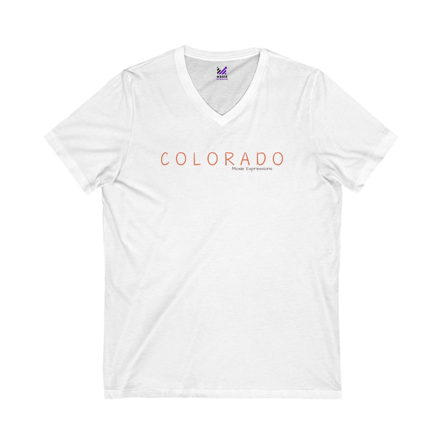 Colorado Cadet Wings Unisex Jersey Short Sleeve V-Neck Tee