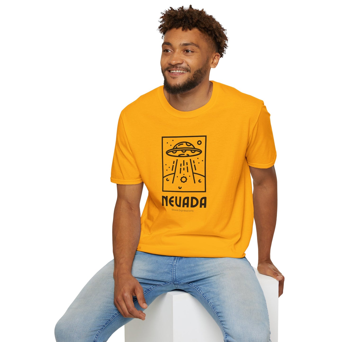 Nevada Alien Encounter Unisex Softstyle Crewneck T-Shirt