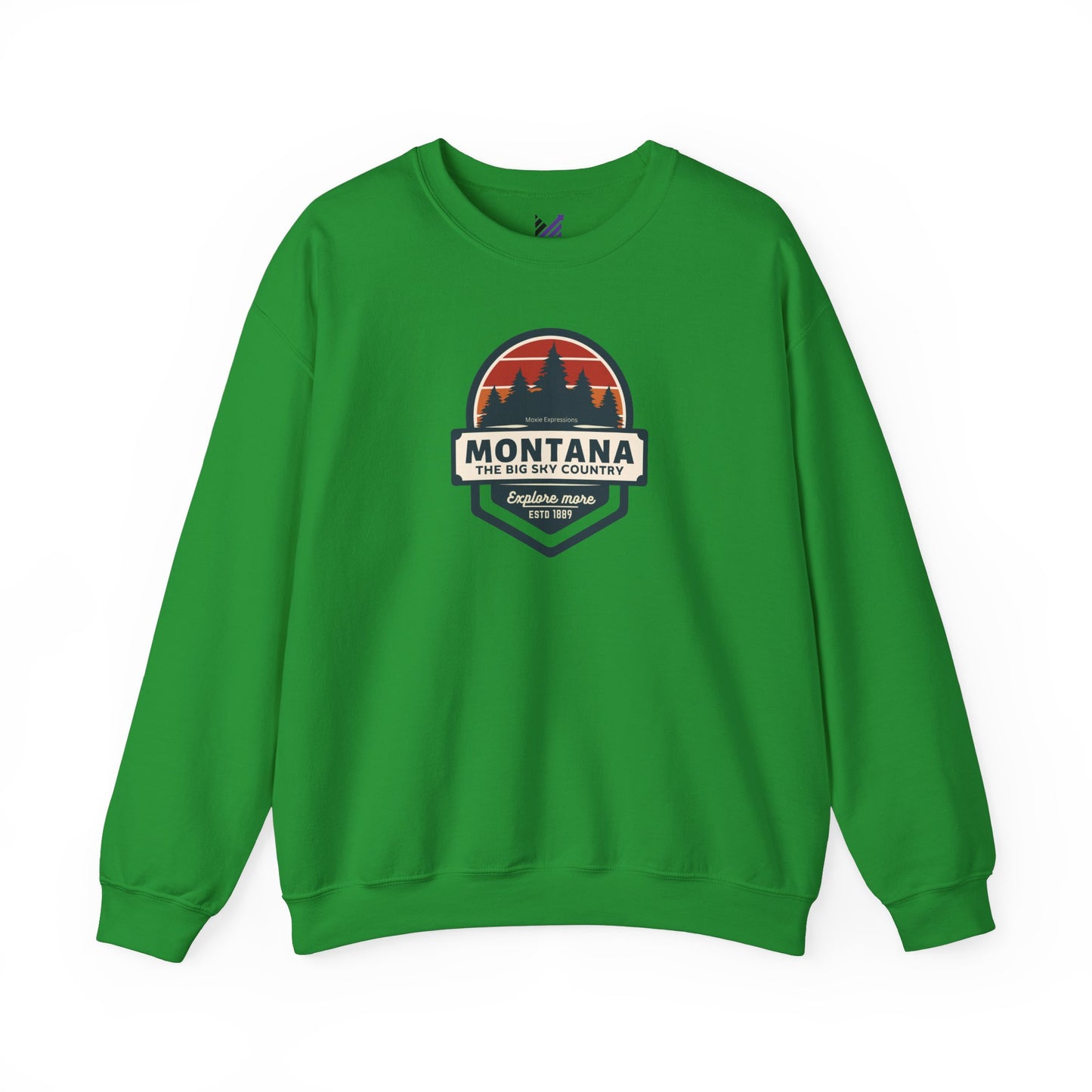Montana Big Sky "Explore More" Unisex Crewneck Sweatshirt