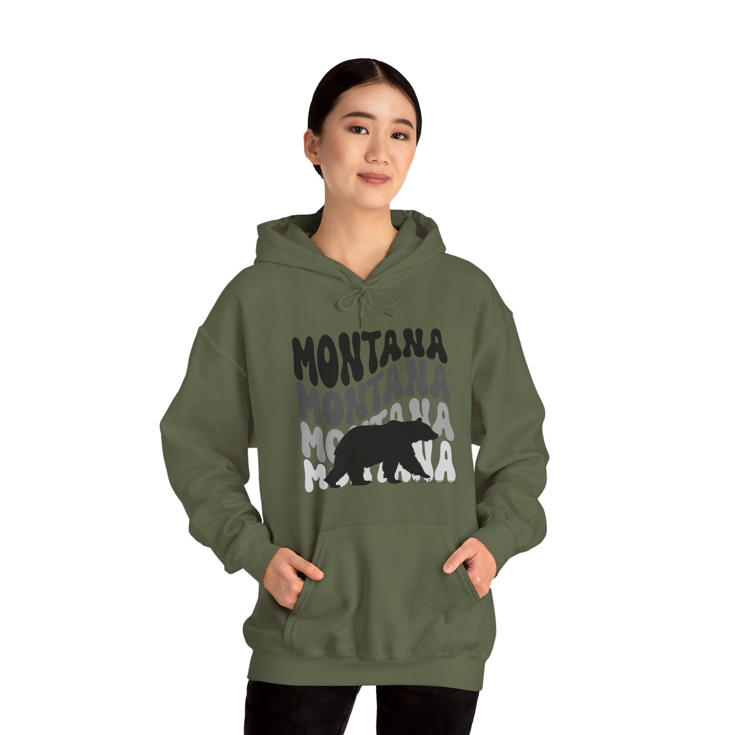 Montana Wild Unisex Hooded Sweatshirt
