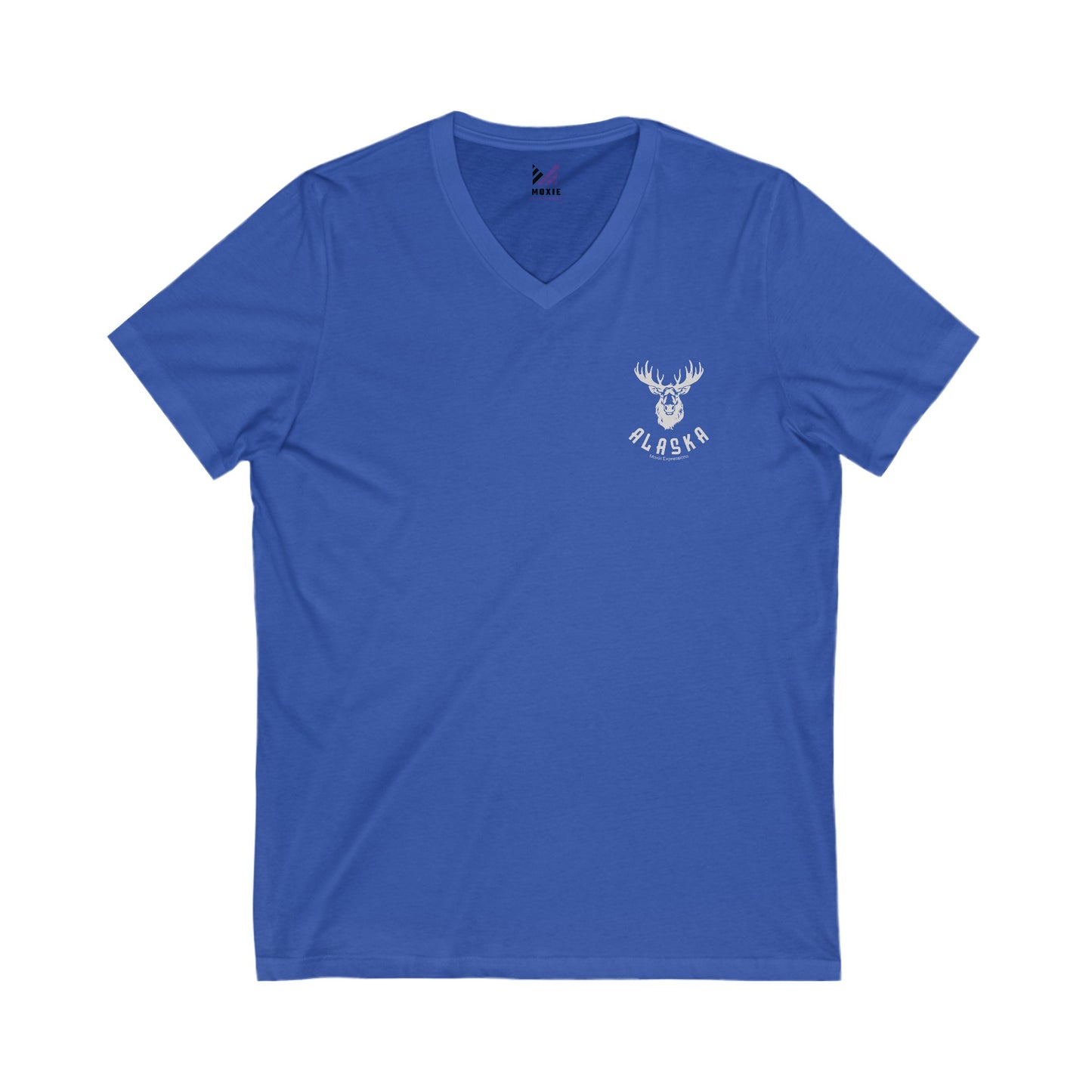 Northern Tracks Unisex Jersey Short Sleeve V-Neck Tee