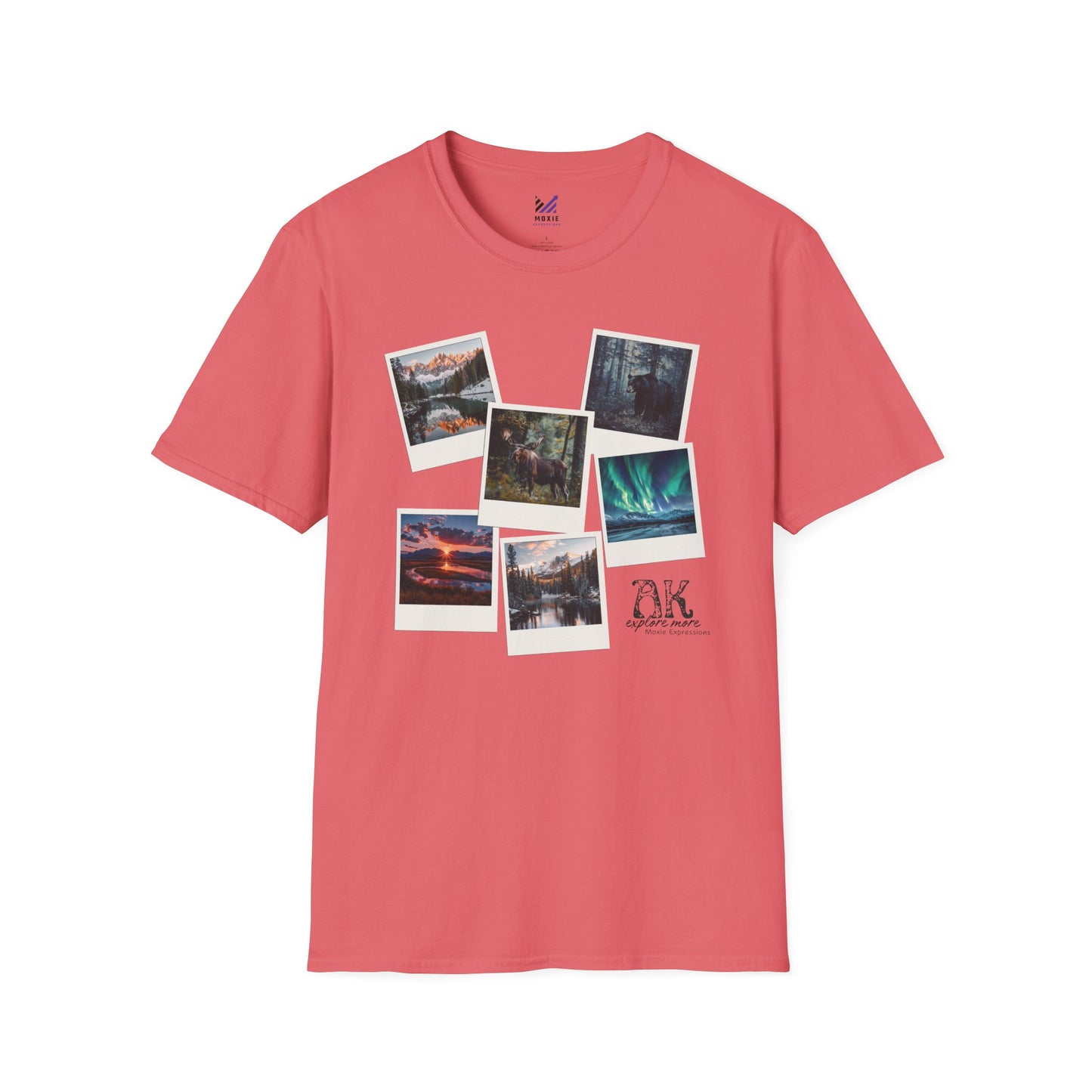 Alaska Explore More Unisex Softstyle Crewneck T-Shirt