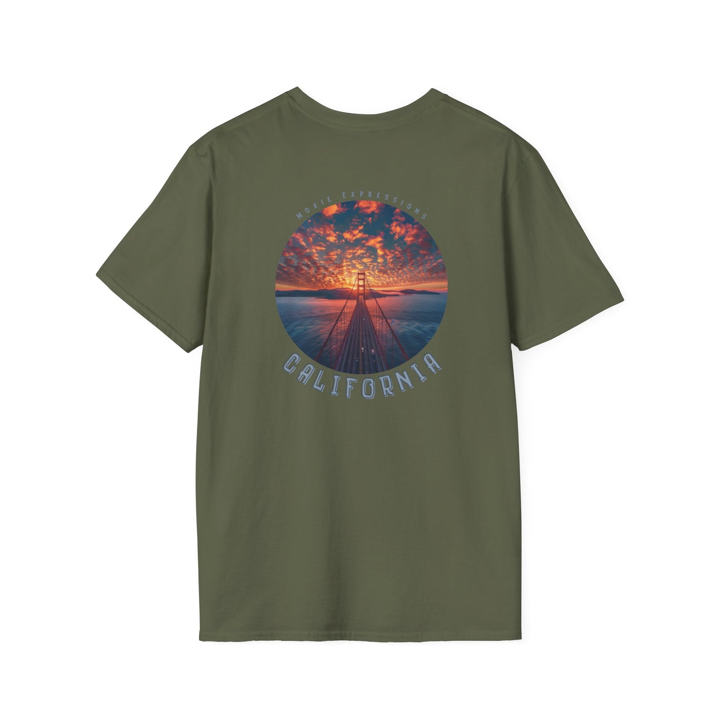 California Horizon Unisex Softstyle Crewneck T-Shirt
