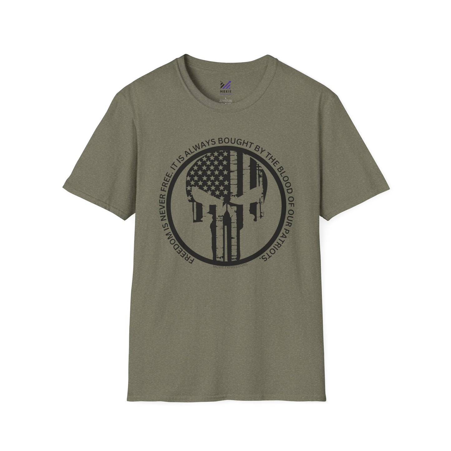Freedom Defender Unisex Softstyle Crewneck T-Shirt