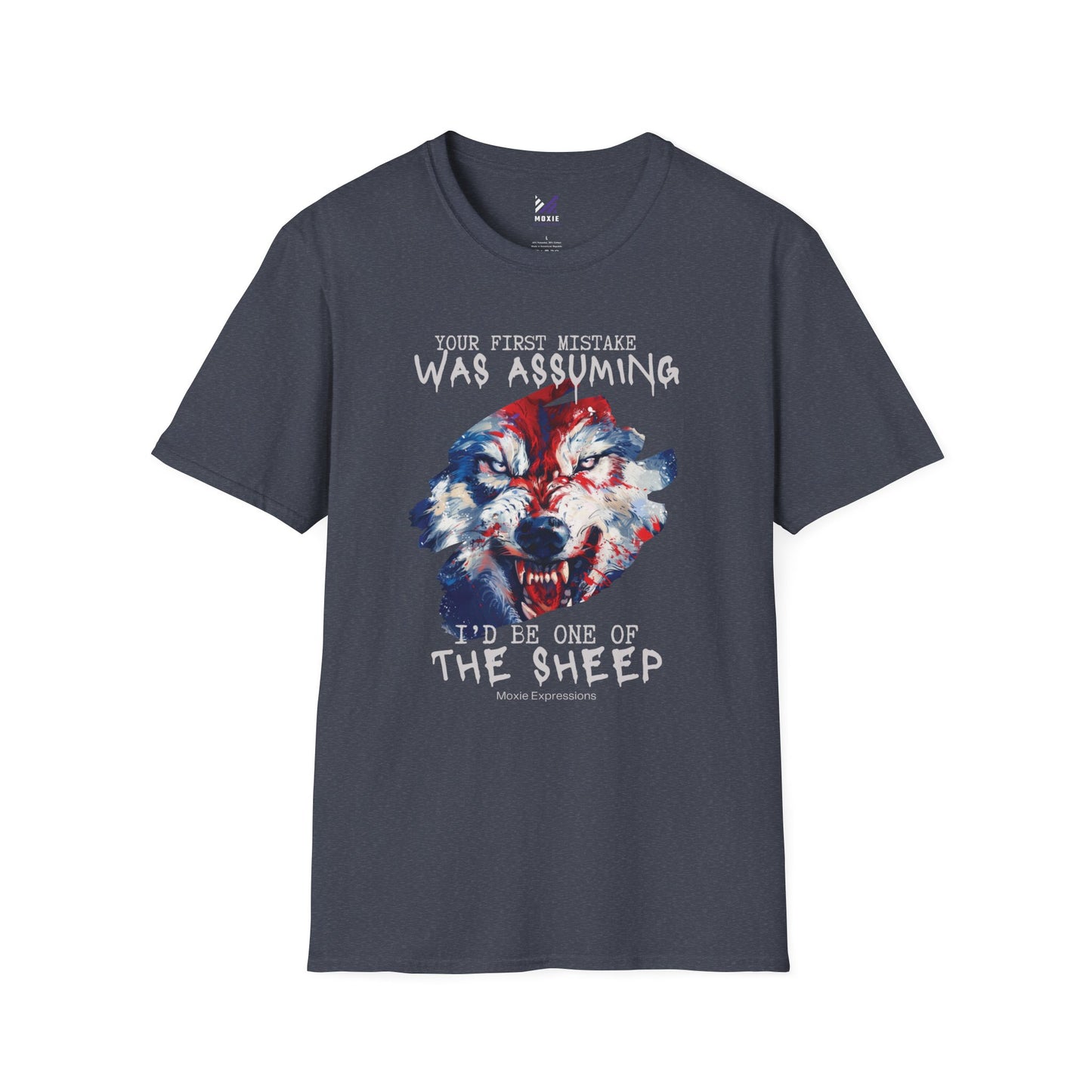 Wolf's Resolve Unisex Softstyle Crewneck T-Shirt
