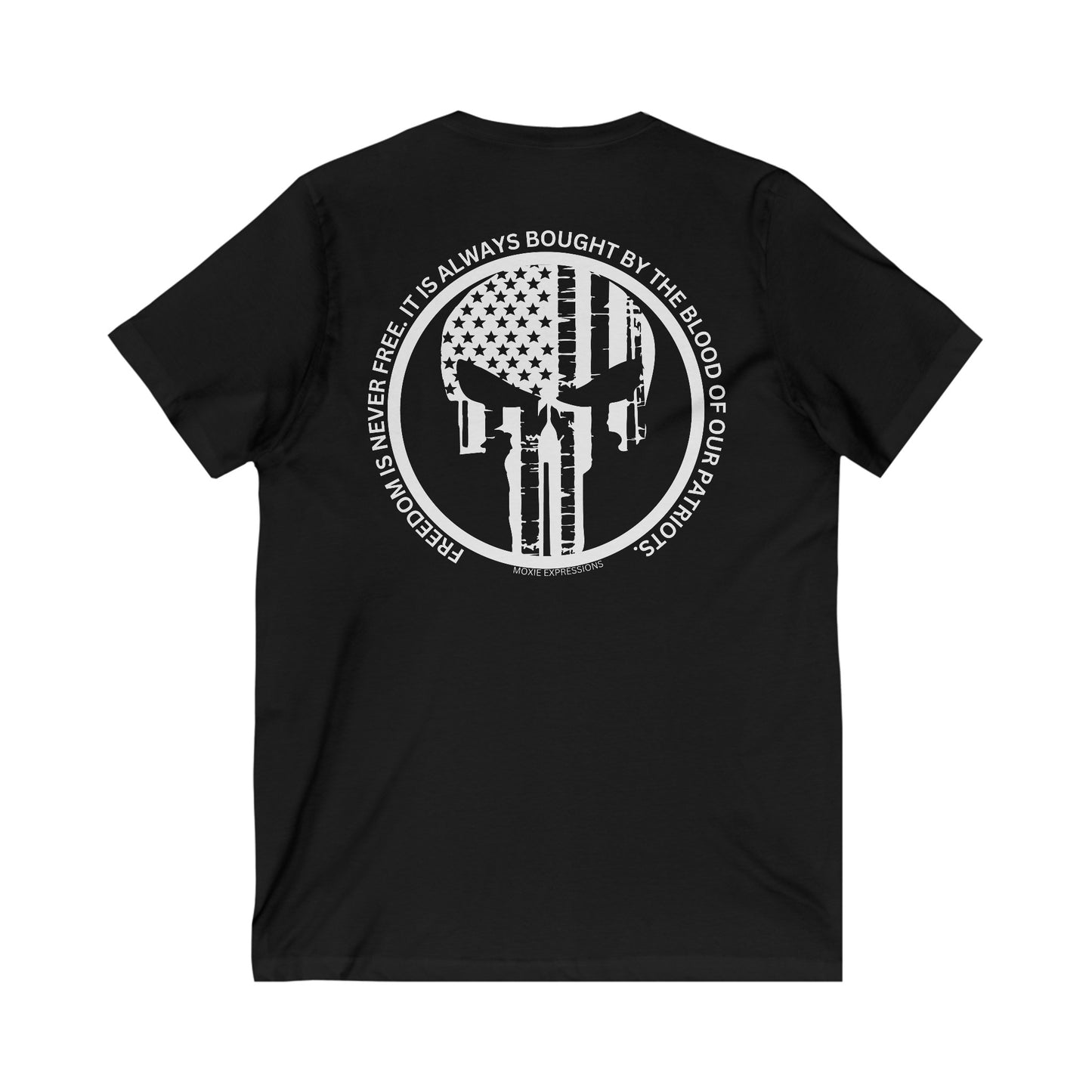 Freedom Guardian Unisex Jersey Short Sleeve V-Neck Tee