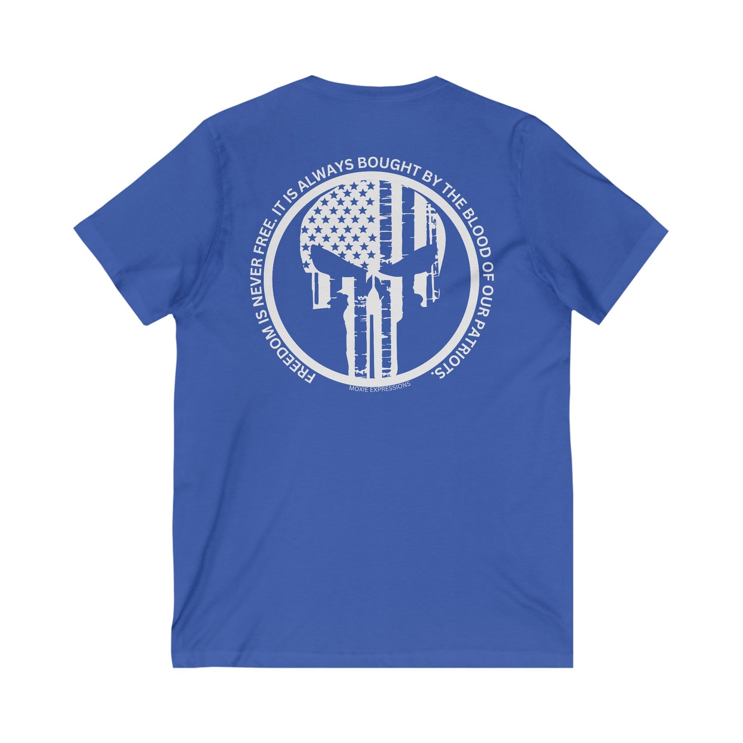 Freedom Guardian Unisex Jersey Short Sleeve V-Neck Tee