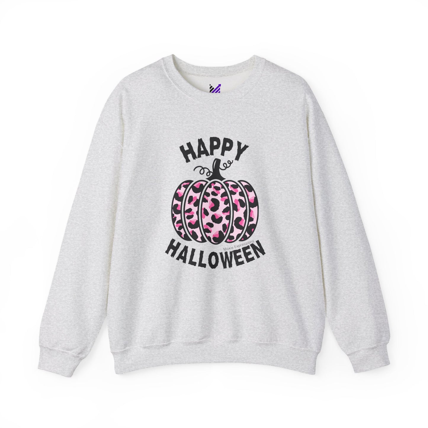 Sassy Pink Pumpkin Patch Unisex Crewneck Sweatshirt