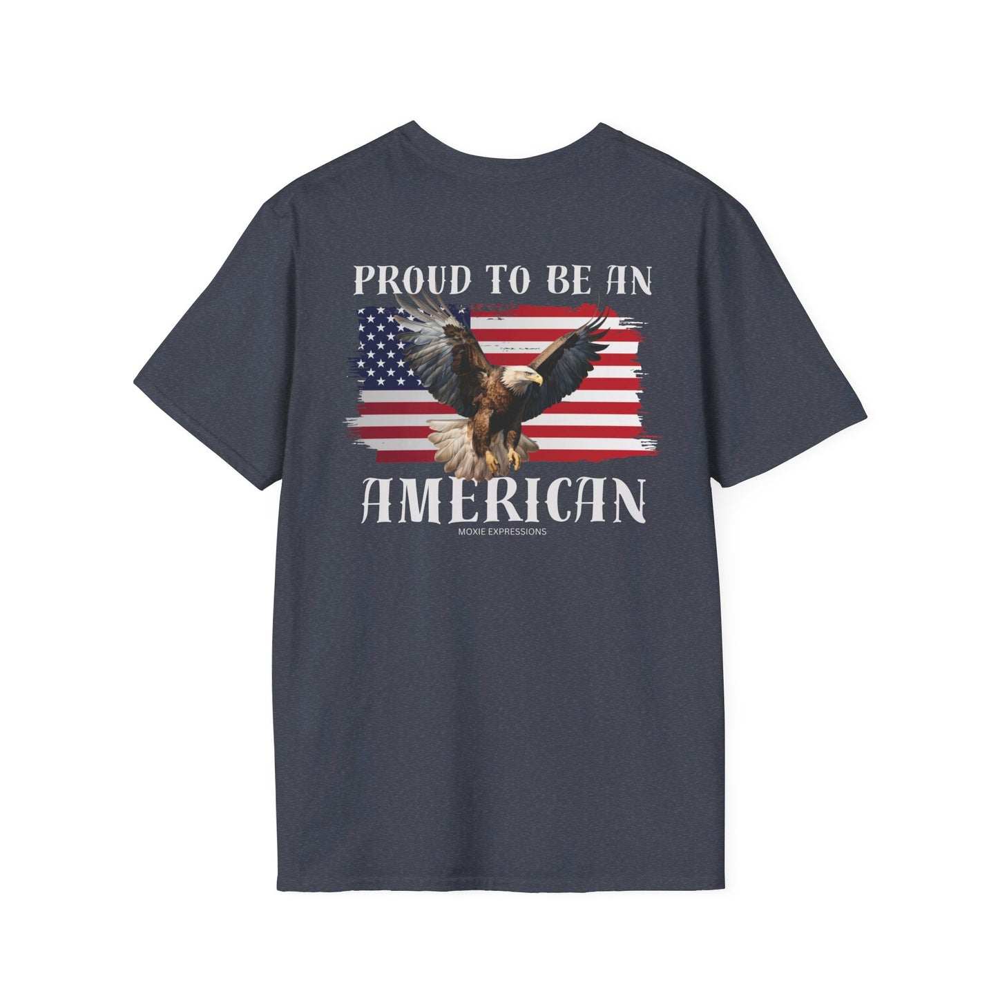 Proud Patriot Unisex Softstyle Crewneck T-Shirt