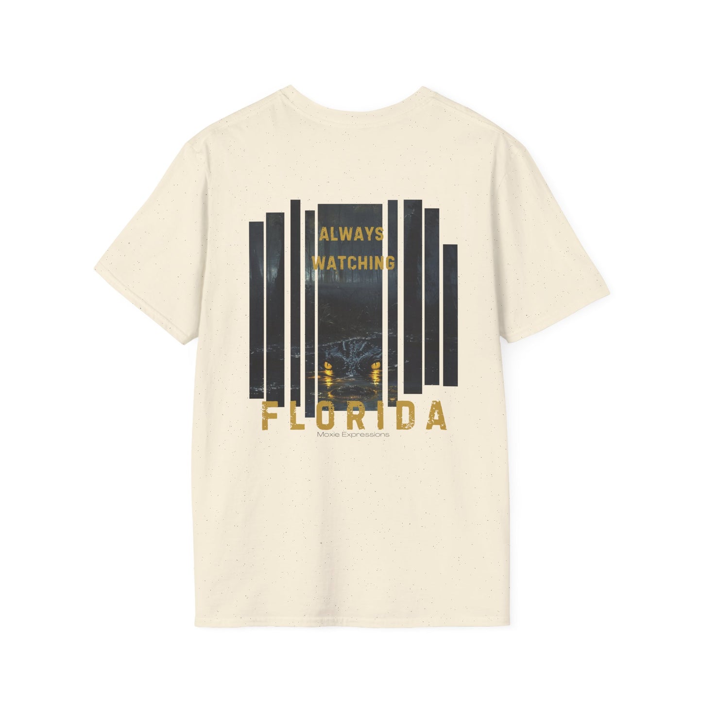 Florida Always Watching Unisex Softstyle Crewneck T-Shirt