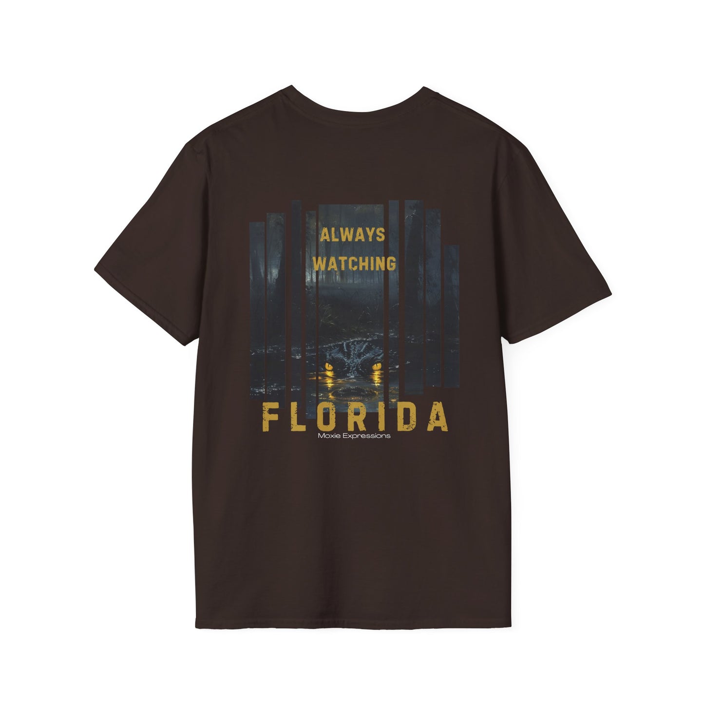 Florida Always Watching Unisex Softstyle Crewneck T-Shirt