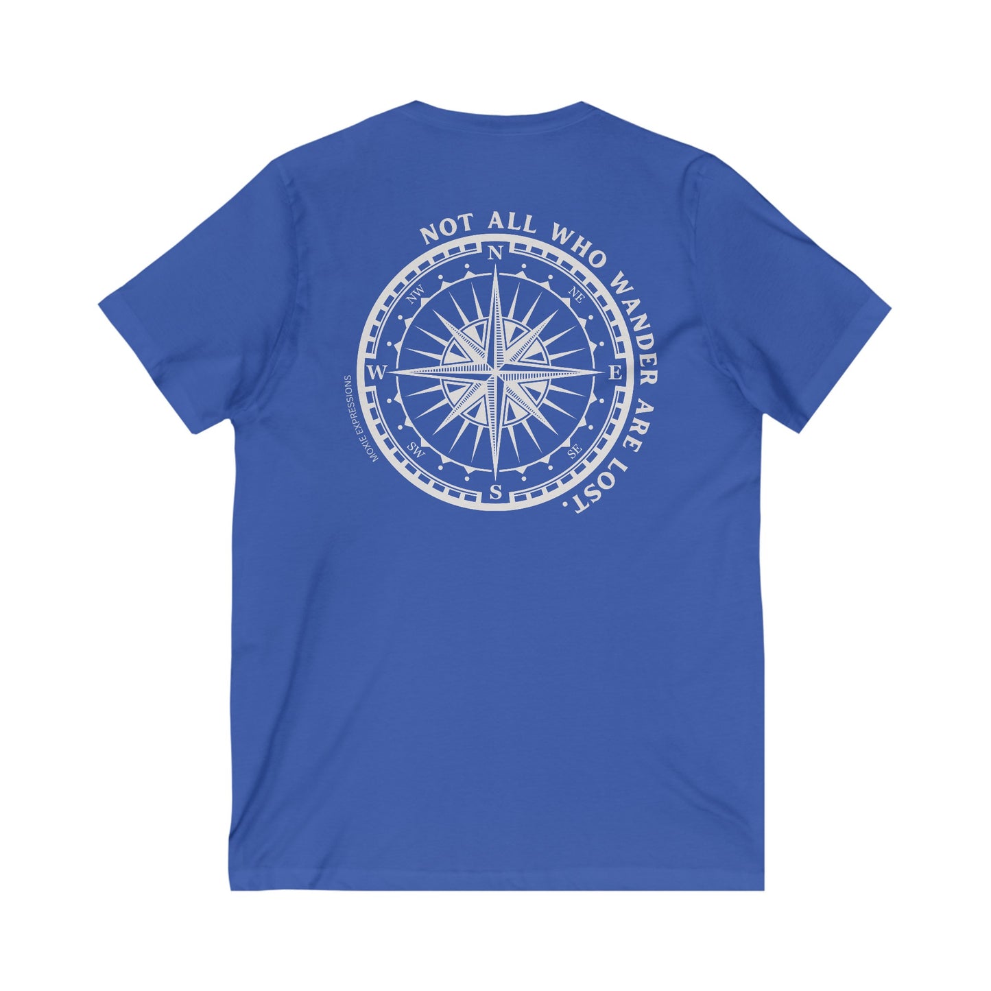 Wanderer's Way Unisex Jersey Short Sleeve V-Neck Tee