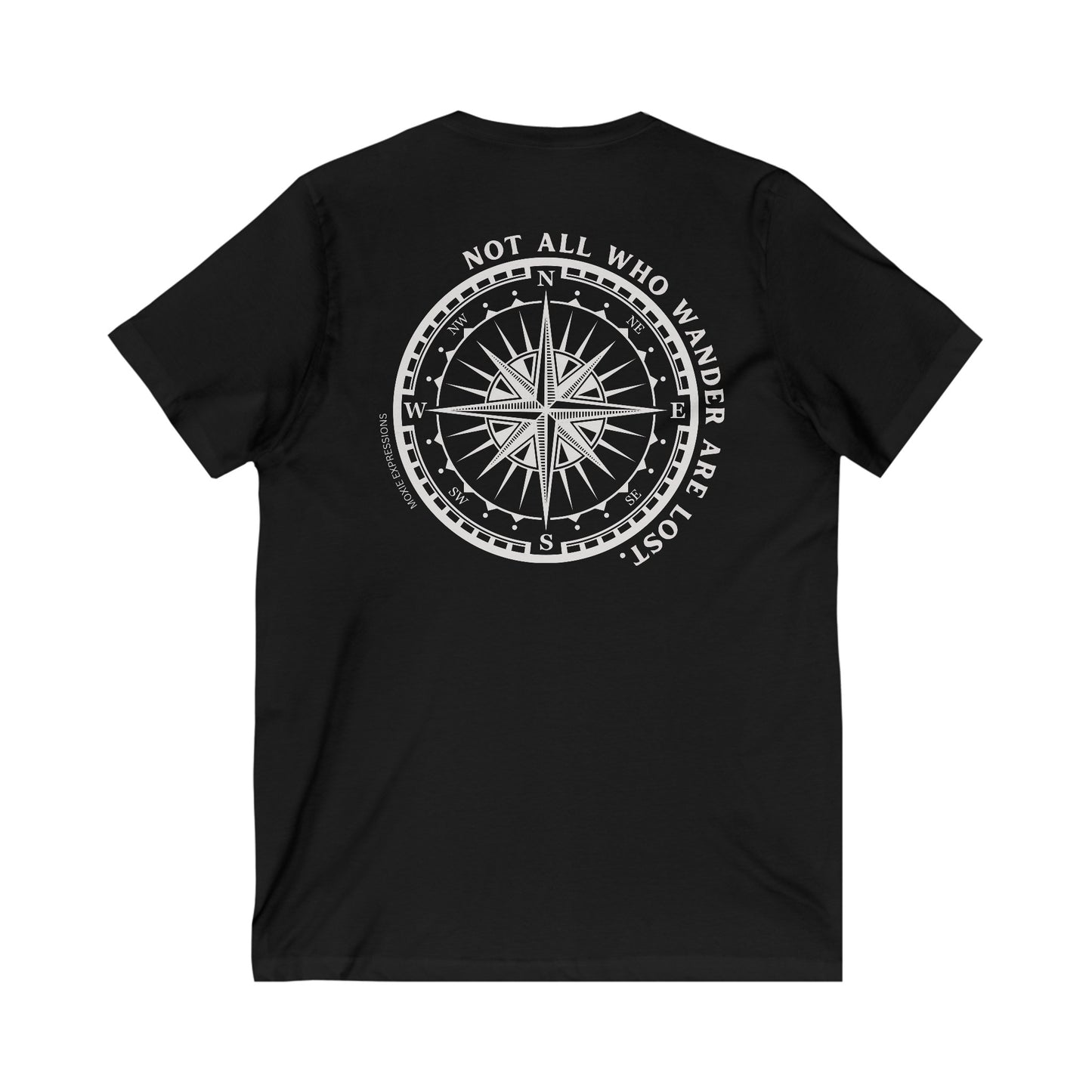 Wanderer's Way Unisex Jersey Short Sleeve V-Neck Tee