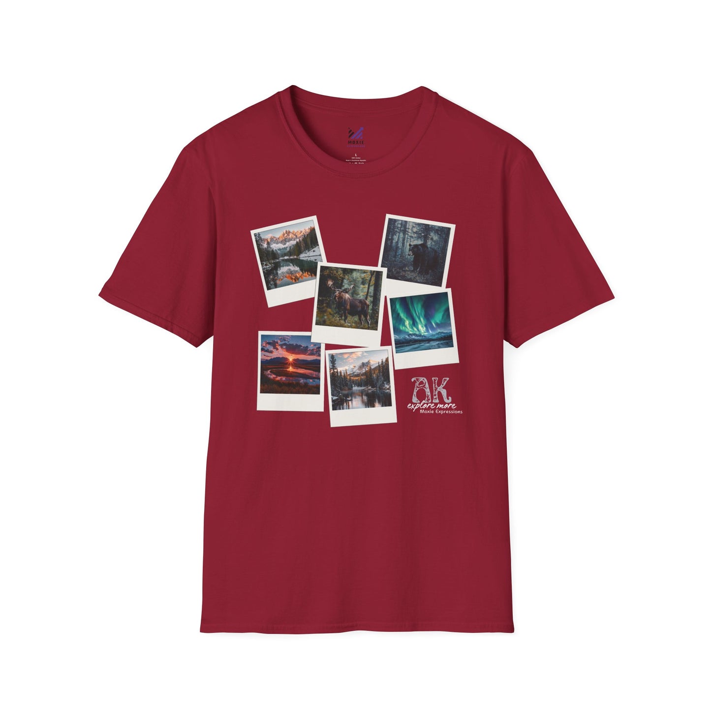 Alaska Explore More Unisex Softstyle Crewneck T-Shirt