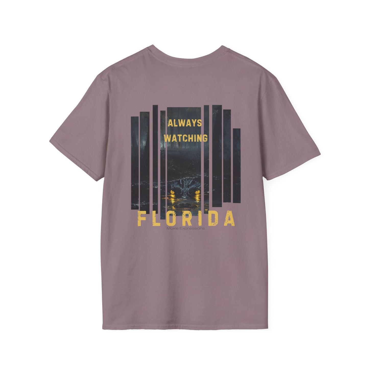 Florida Always Watching Unisex Softstyle Crewneck T-Shirt