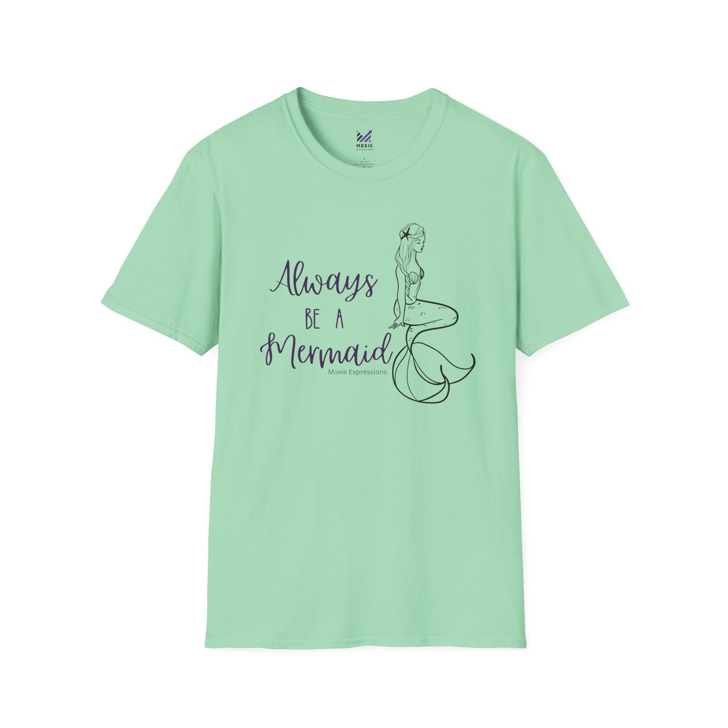 Mermaid Enchantment Unisex Softstyle Crewneck T-Shirt