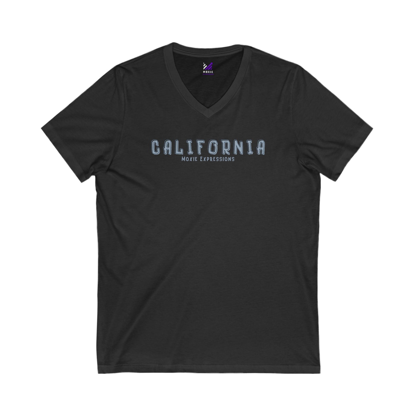 California Horizon Unisex Jersey Short Sleeve V-Neck Tee