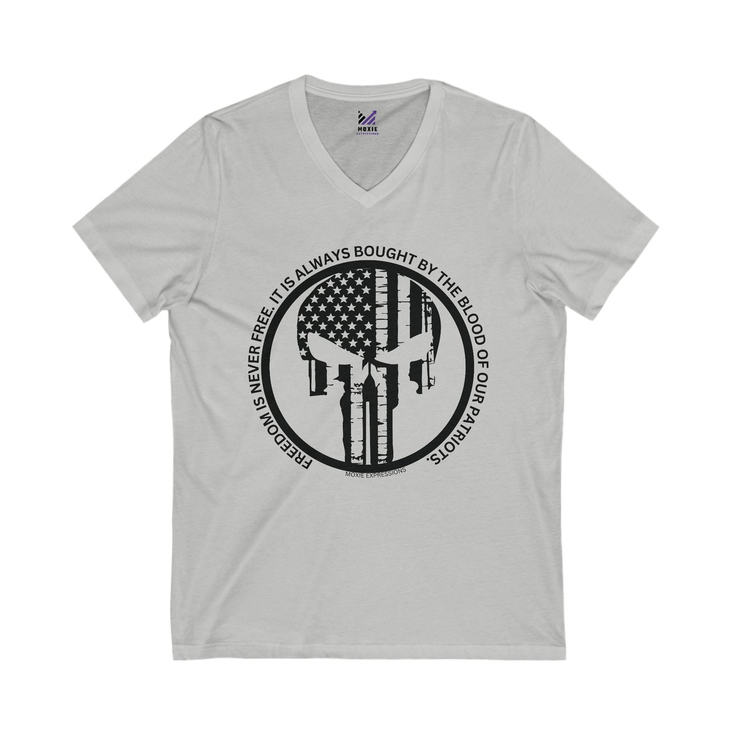 Patriot Protector Unisex Jersey Short Sleeve V-Neck Tee