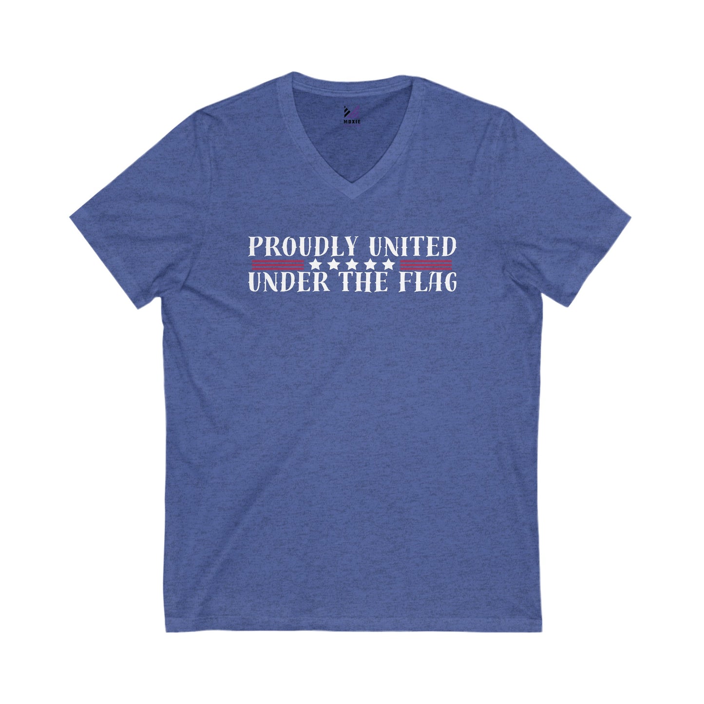 Eagle of Unity Unisex Jersey Short Sleeve V-Neck Tee