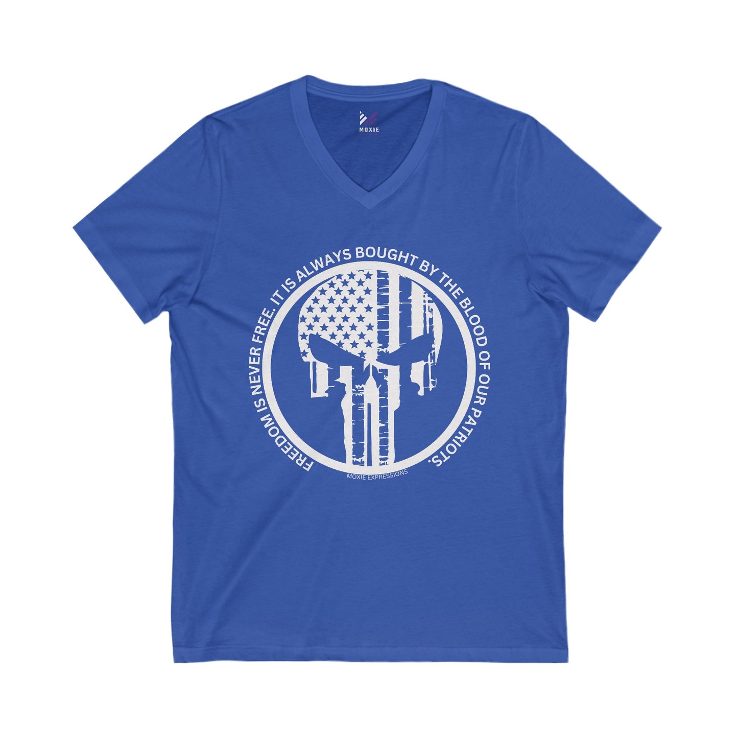 Patriot Protector Unisex Jersey Short Sleeve V-Neck Tee